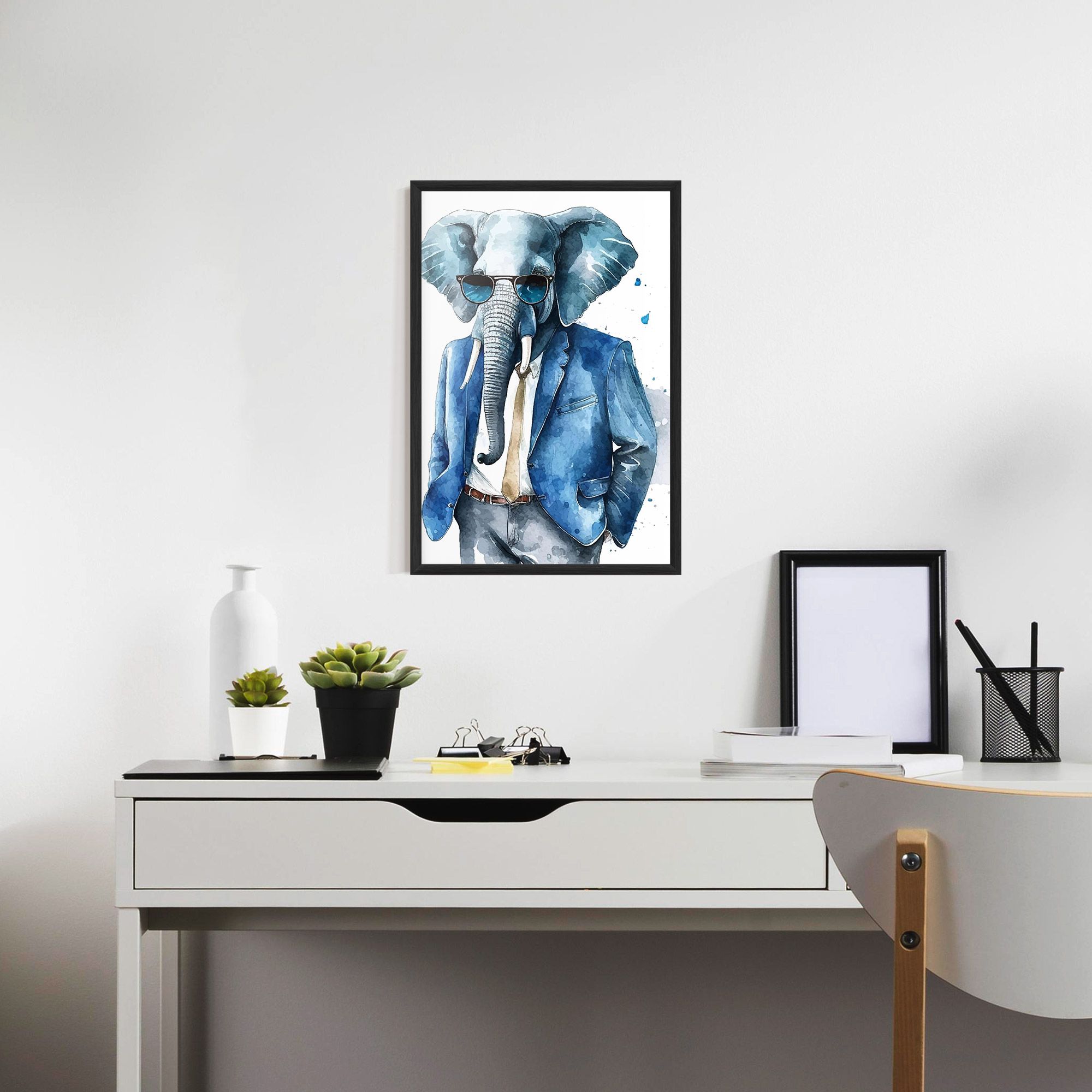 Bussiness Elephant mockup 7