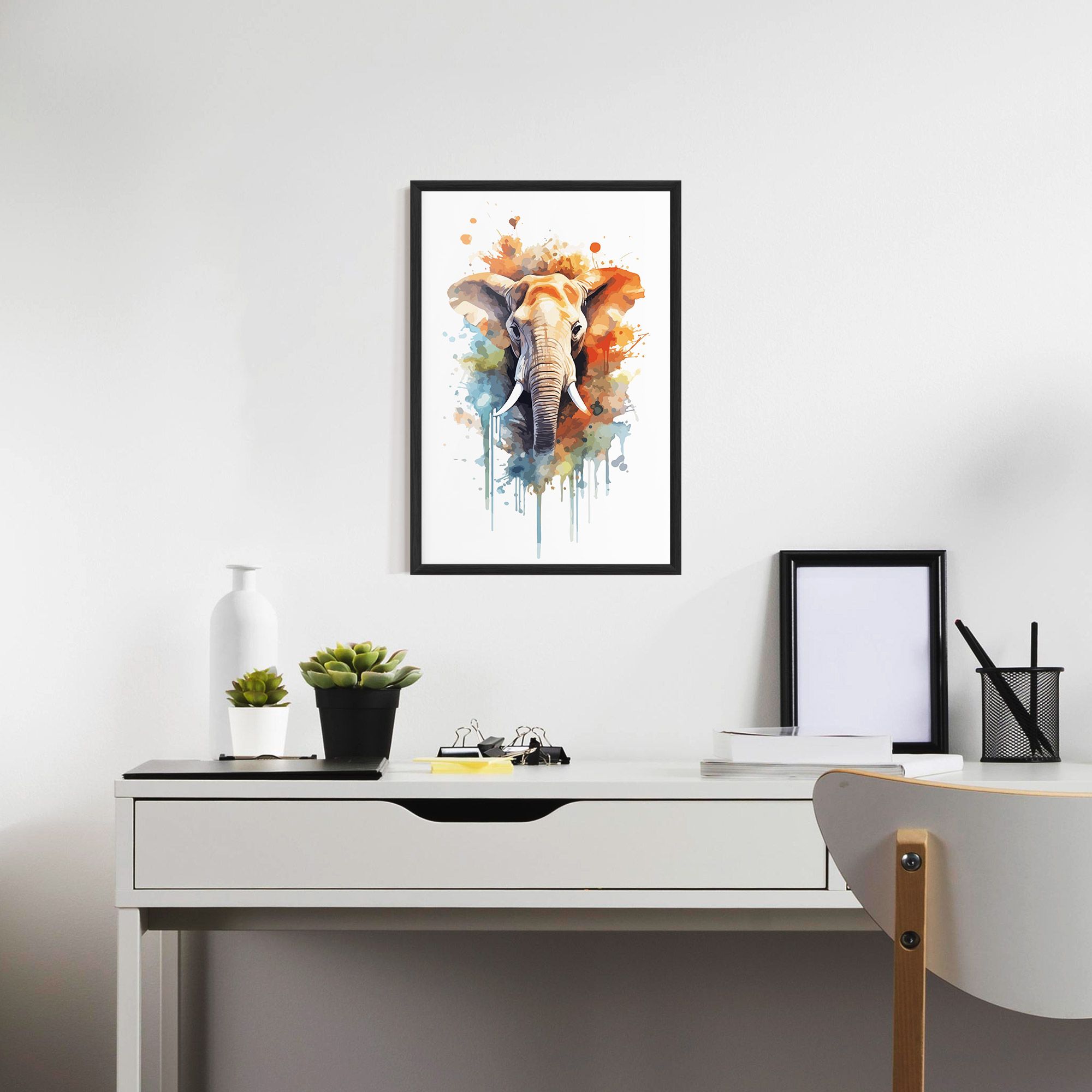 Safari Animal Art mockup 7