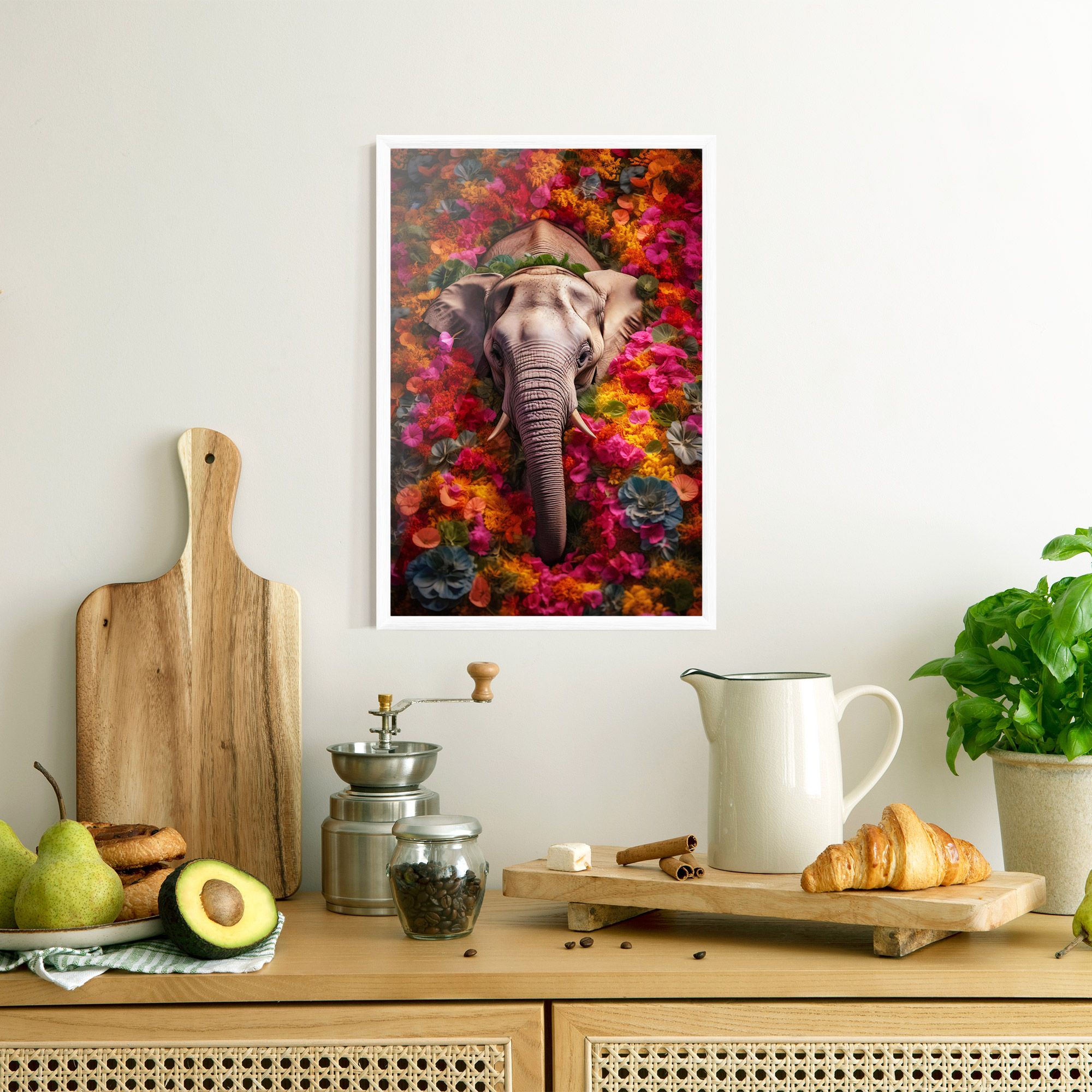 Flower Elephant mockup 8