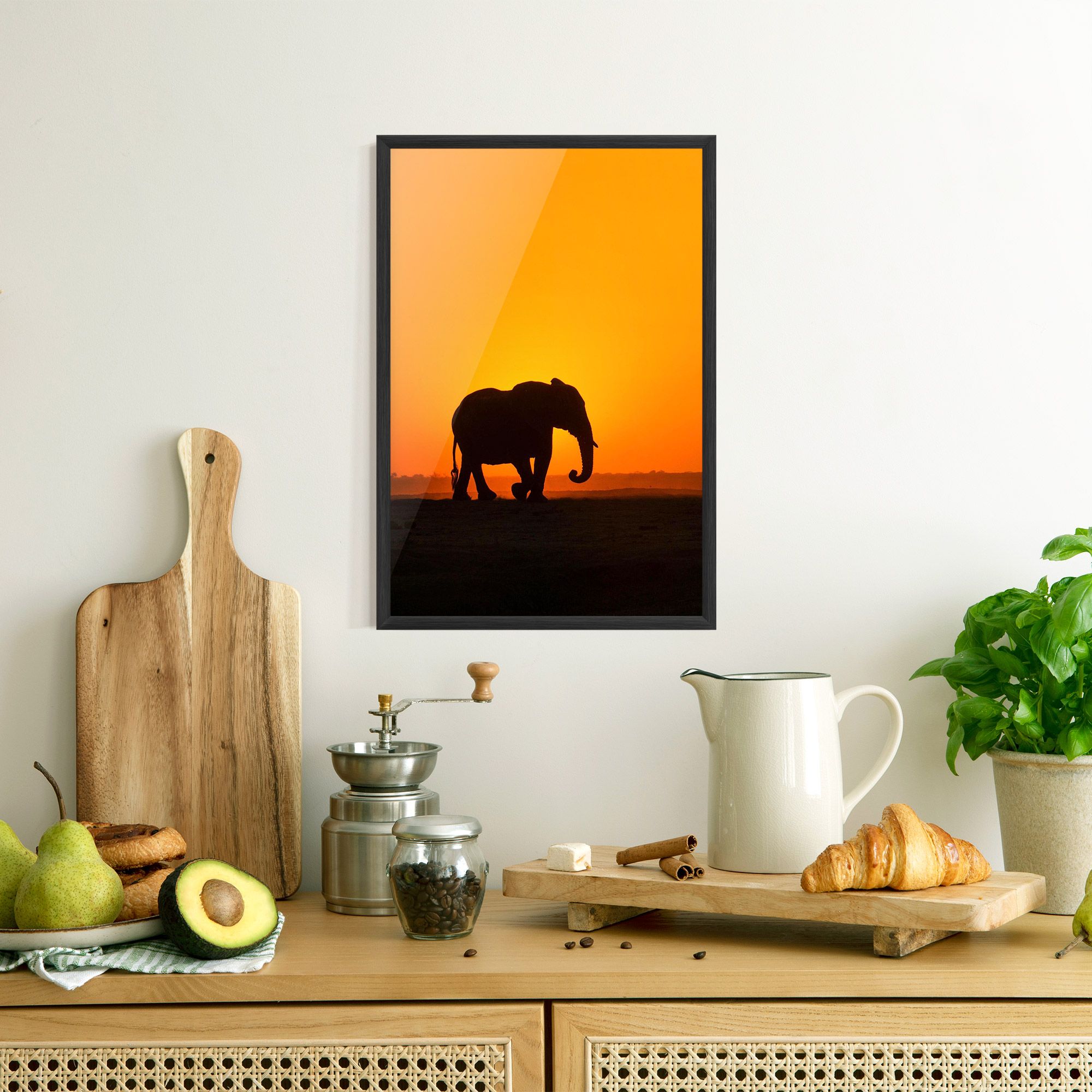 Beautiful Elephant mockup 8