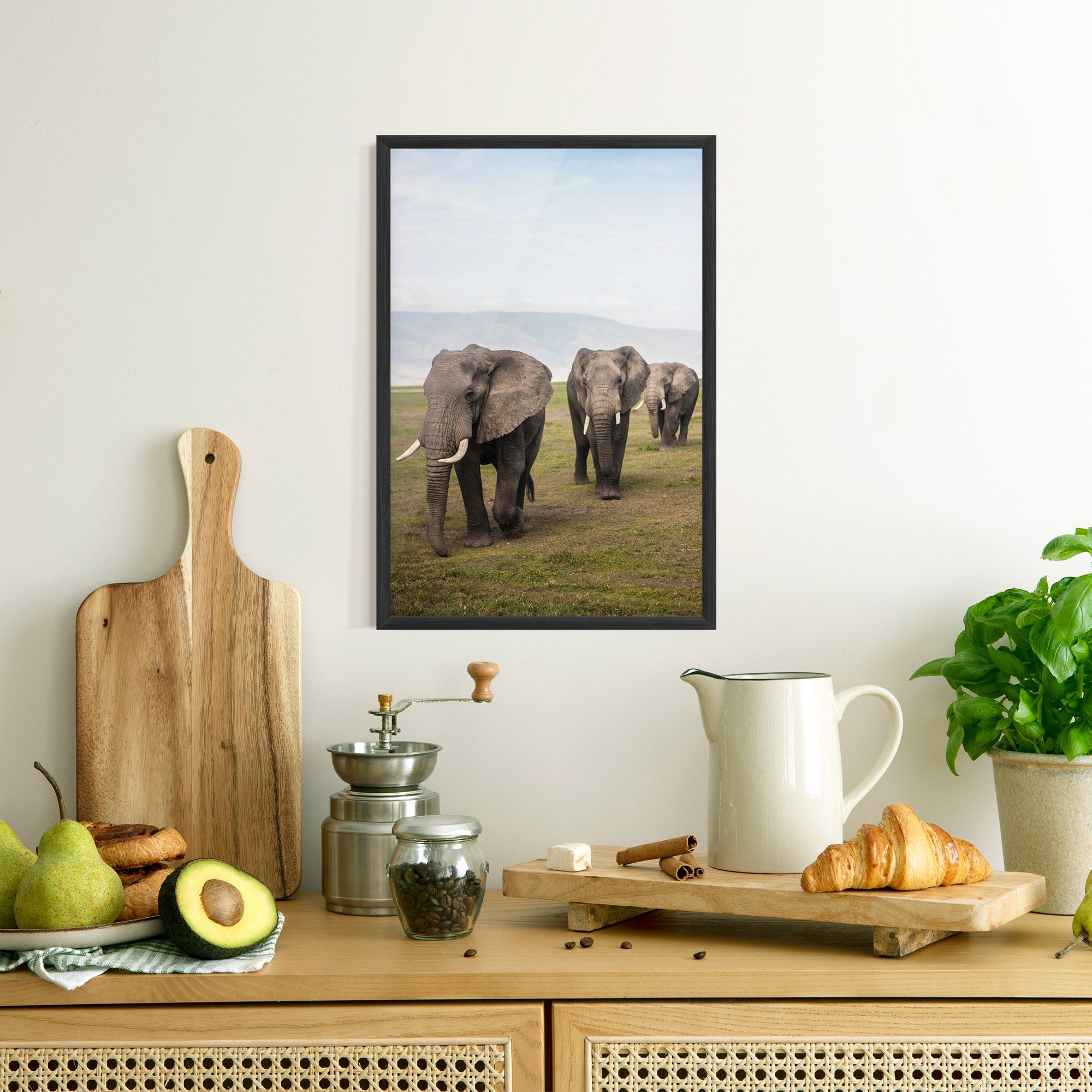Elephant Landscape mockup 8