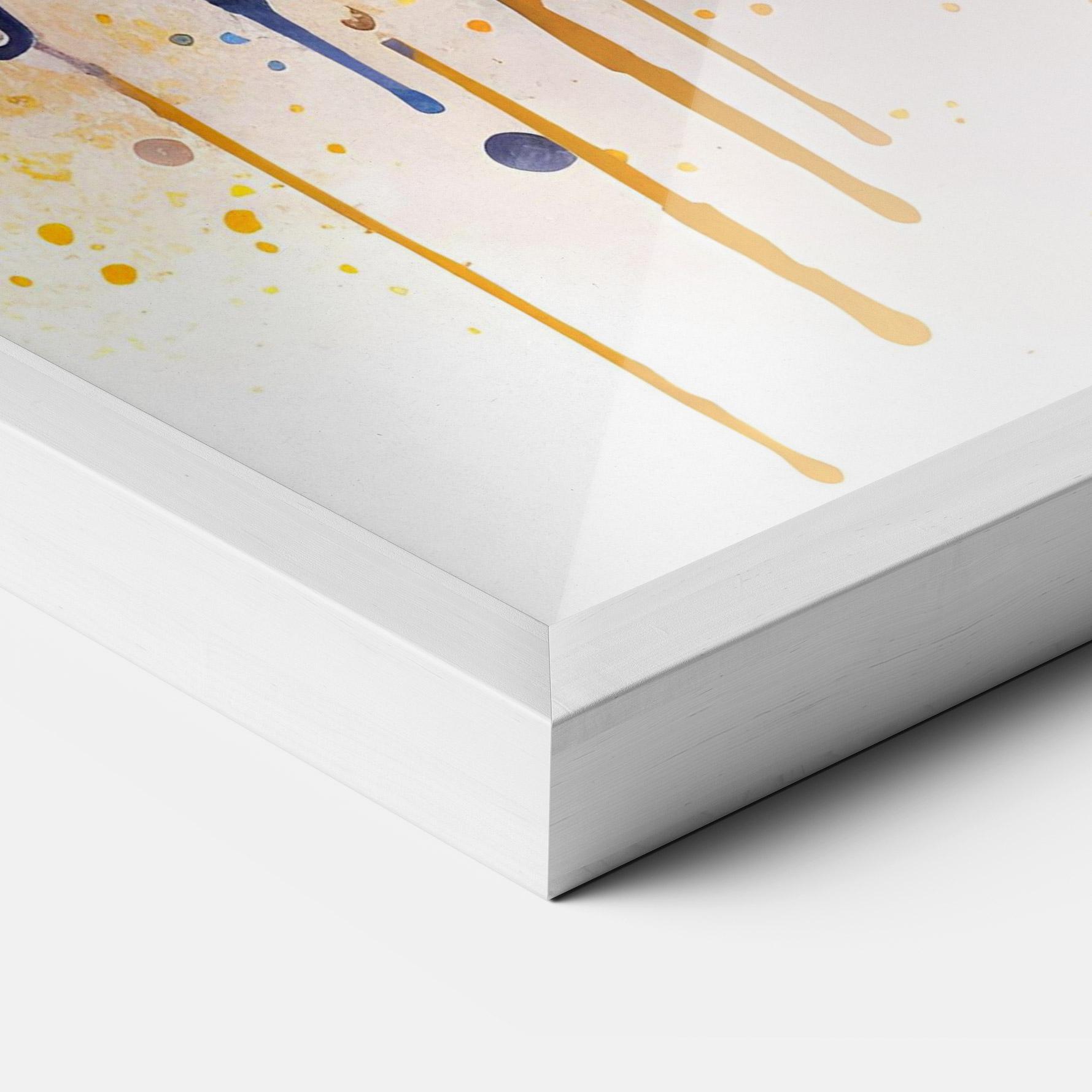 Gerahmte Poster Watercolor Butterfly mockup 3