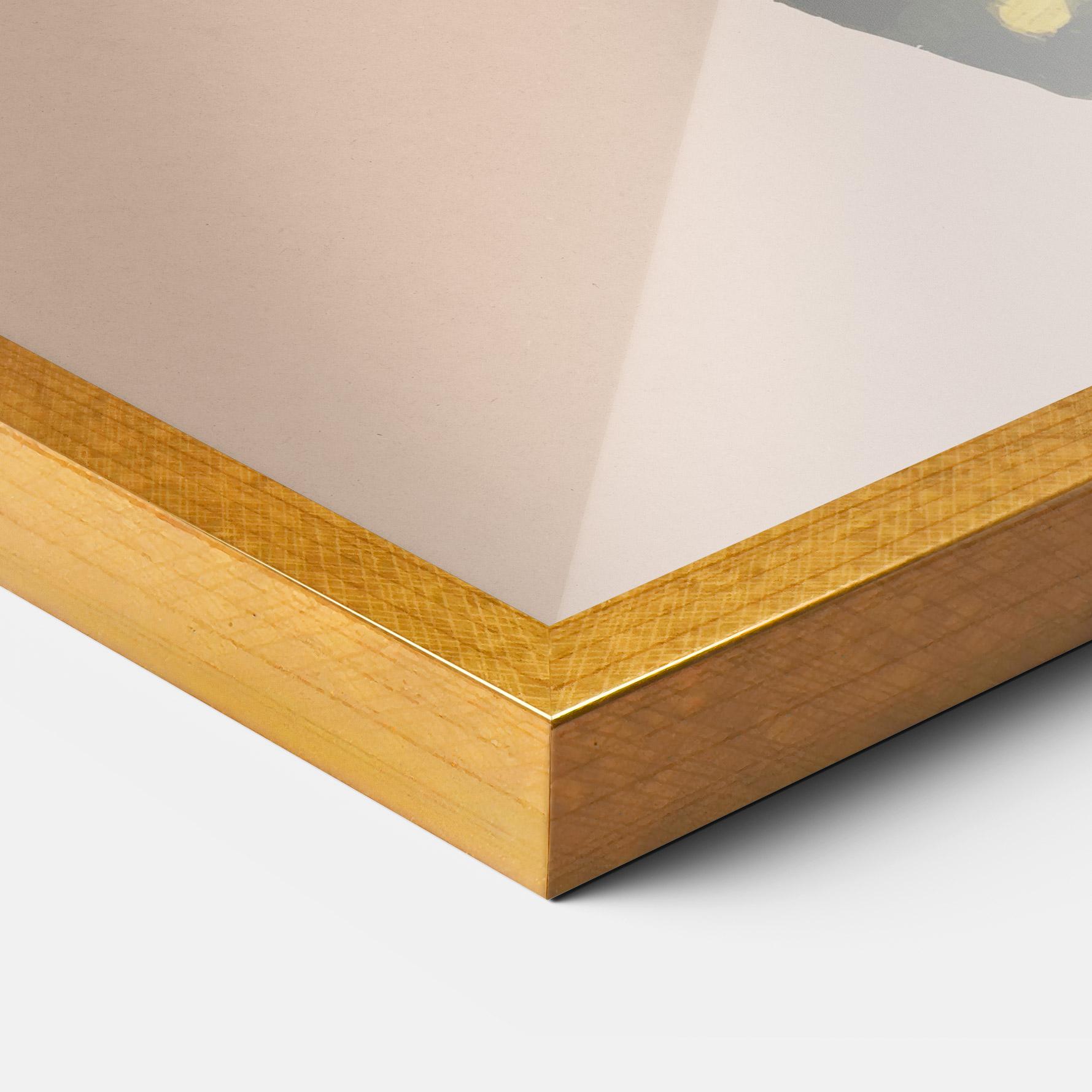 Gerahmte Poster Butterfly On Pink mockup 3