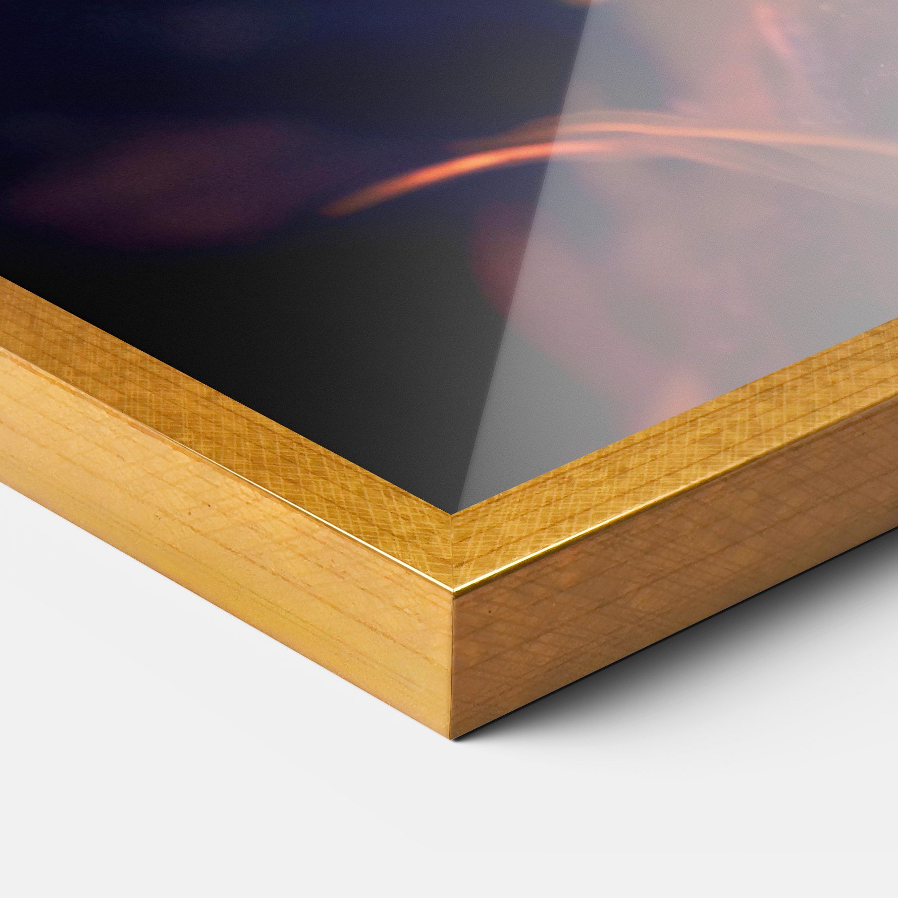 Purple Orange Butterfly mockup 3