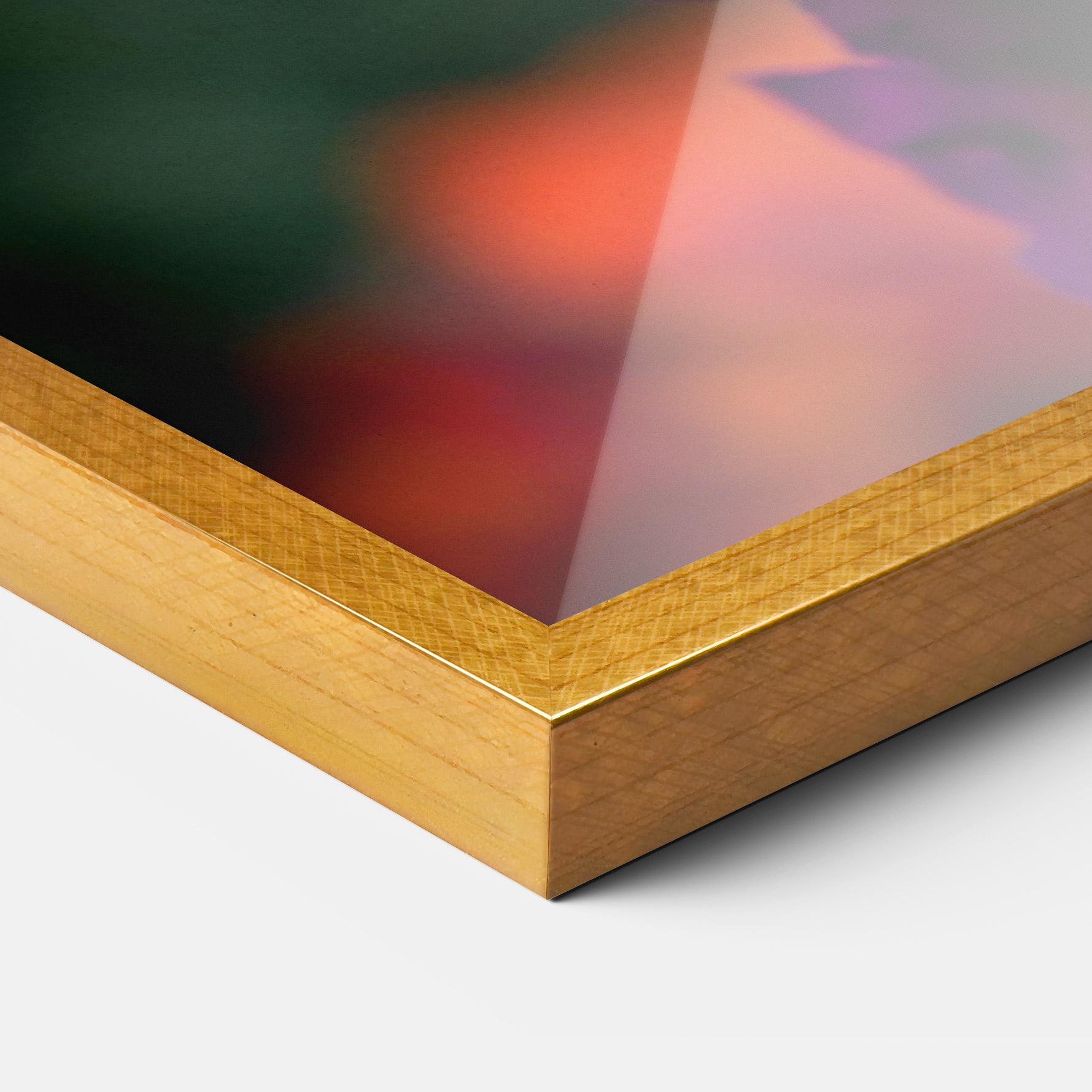 Gerahmte Poster Red Blue Butterfly mockup 3