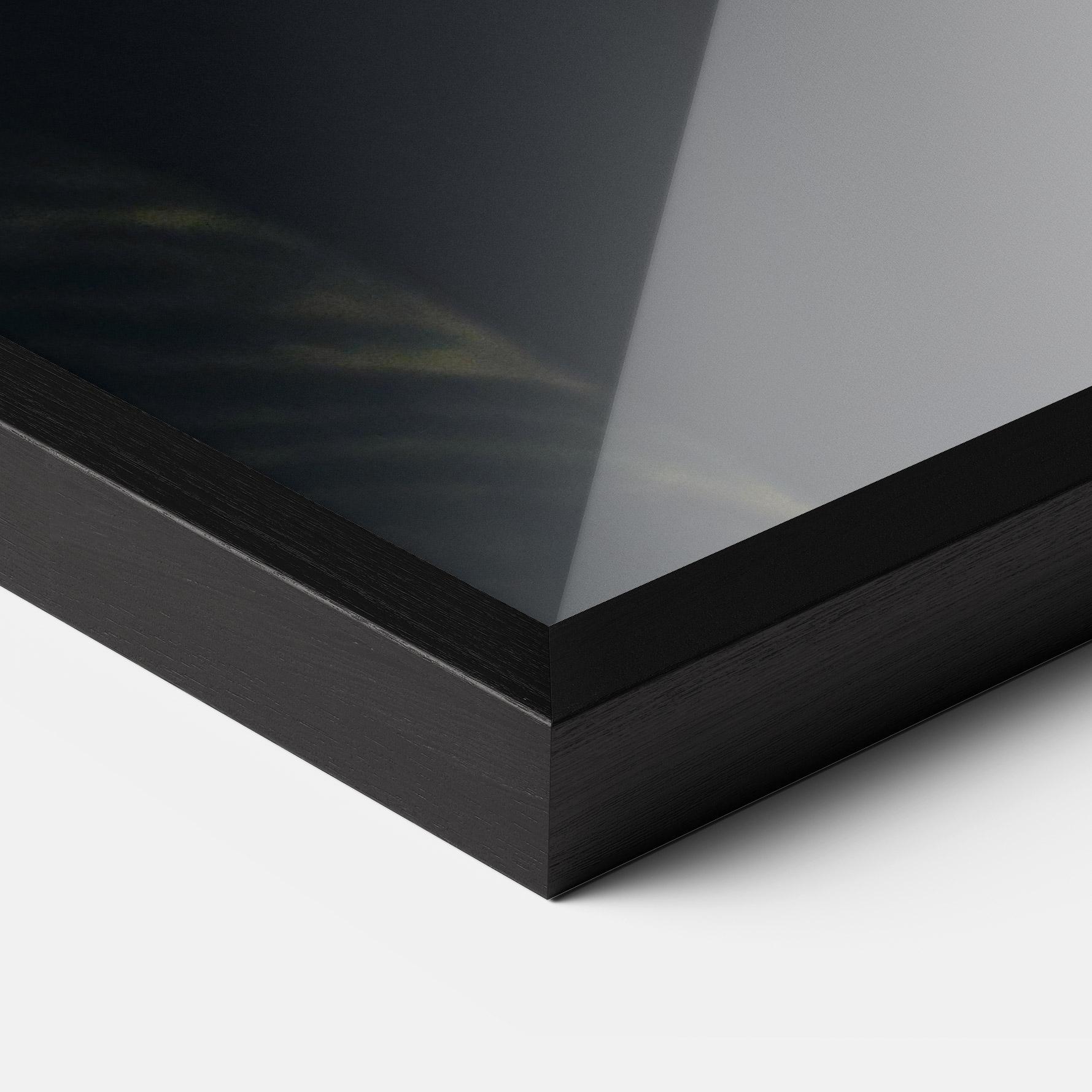 Gerahmte Poster Light Blue Butterfly mockup 3