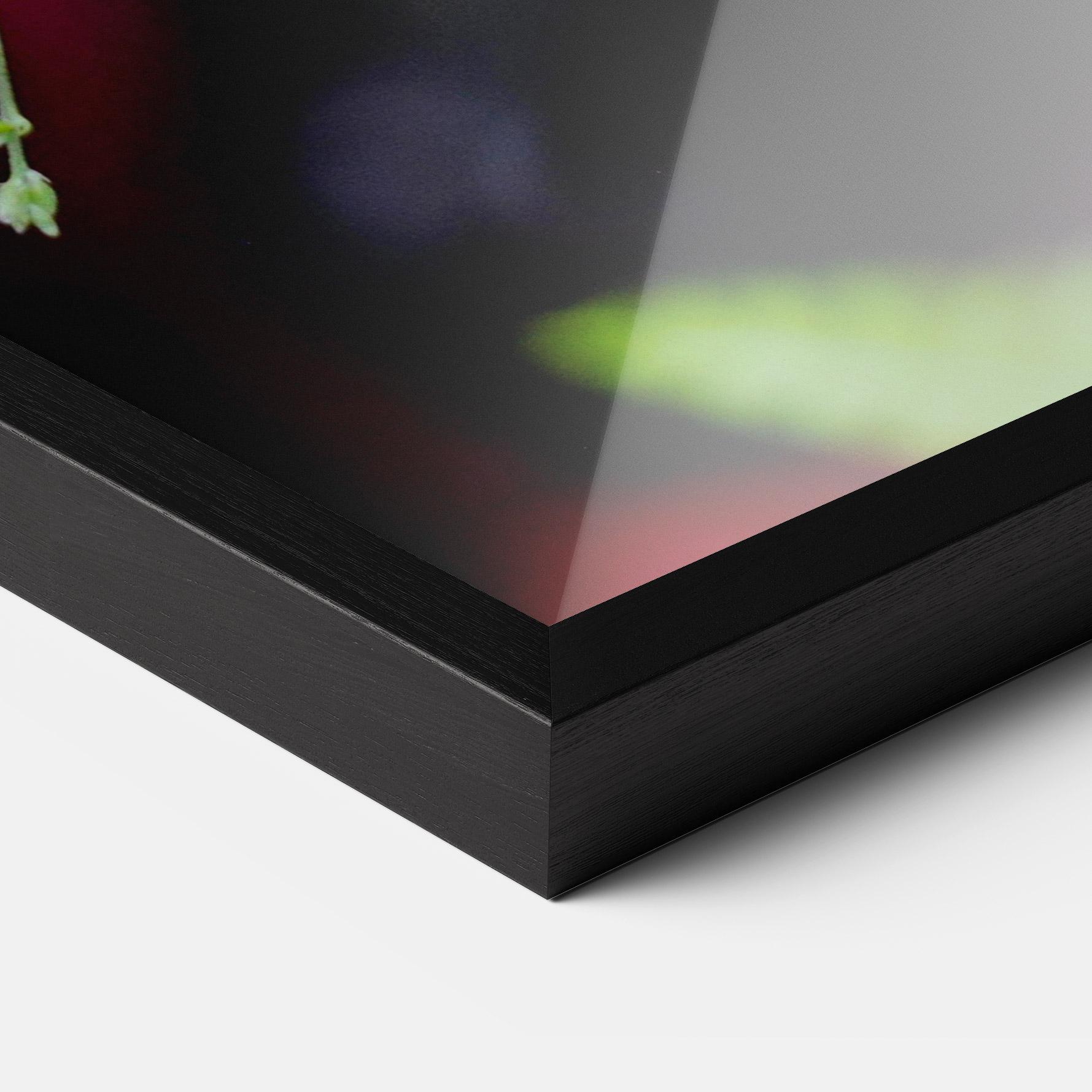 Gerahmte Poster Strong Orange Butterfly mockup 3