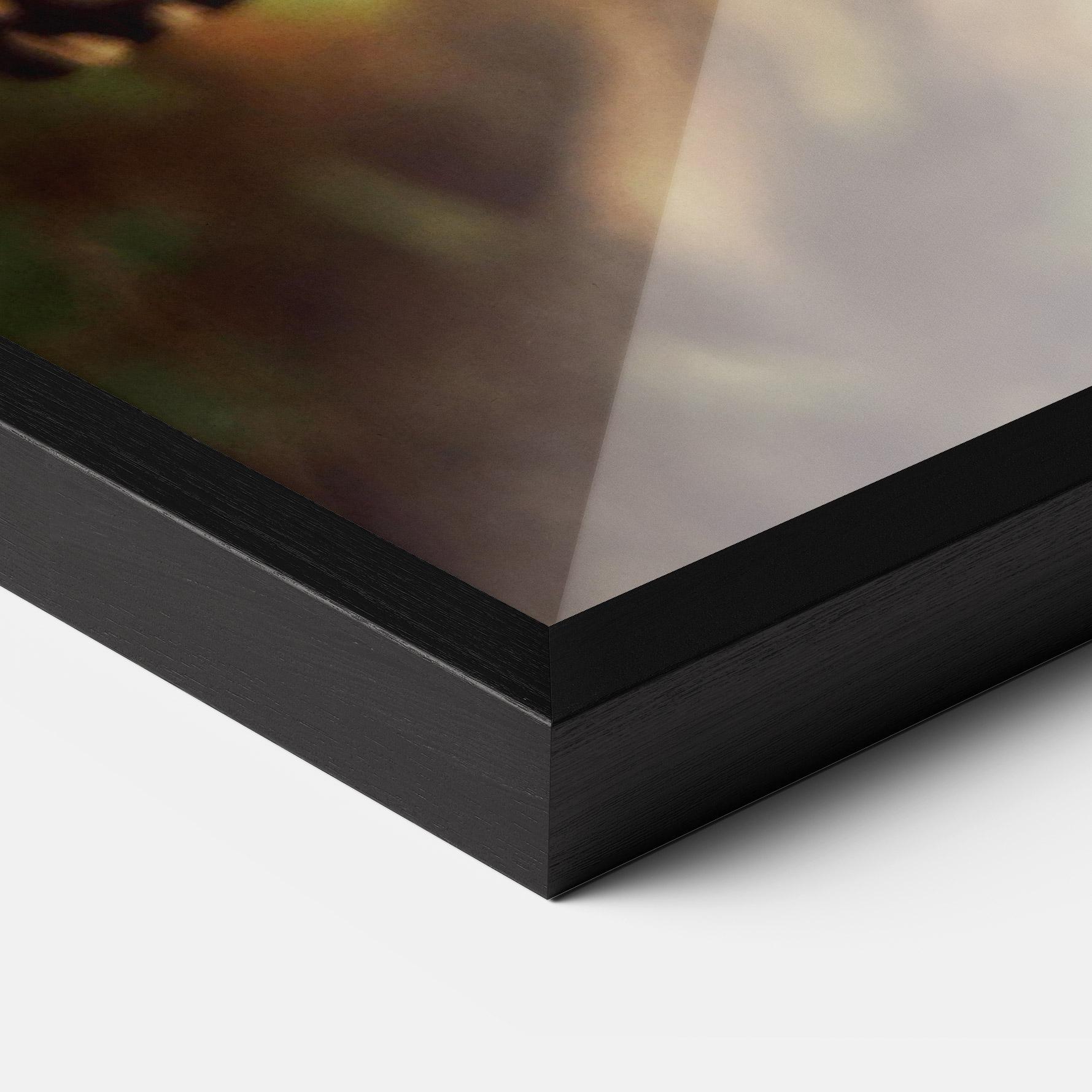 Gerahmte Poster Wild Brown Butterfly mockup 3