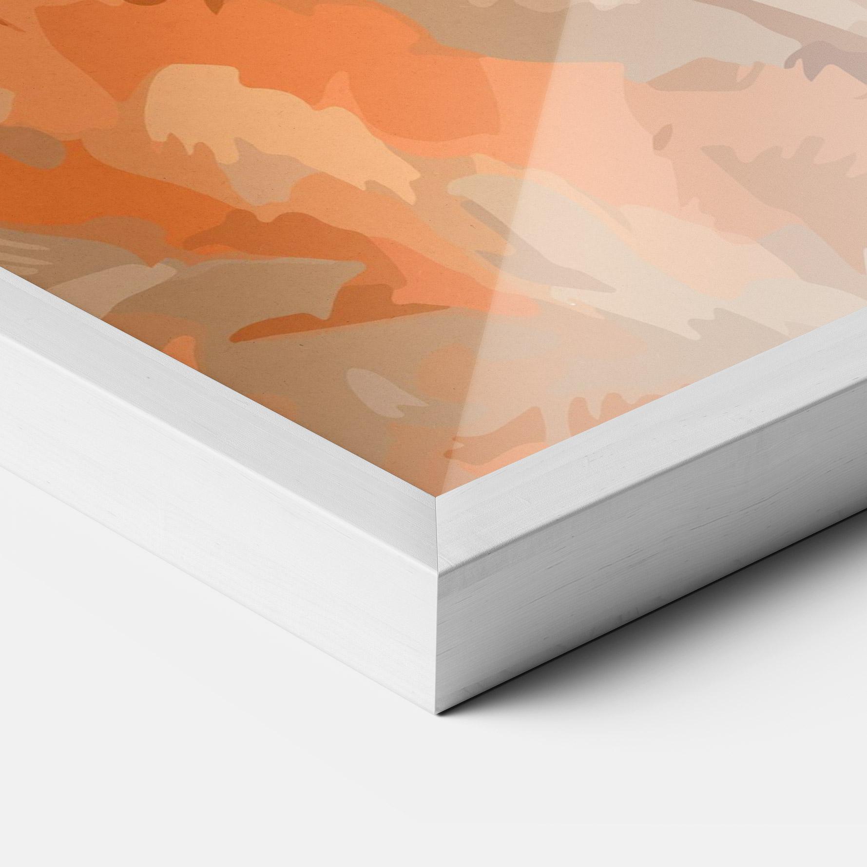 Gerahmte Poster Anime Rabbit mockup 3