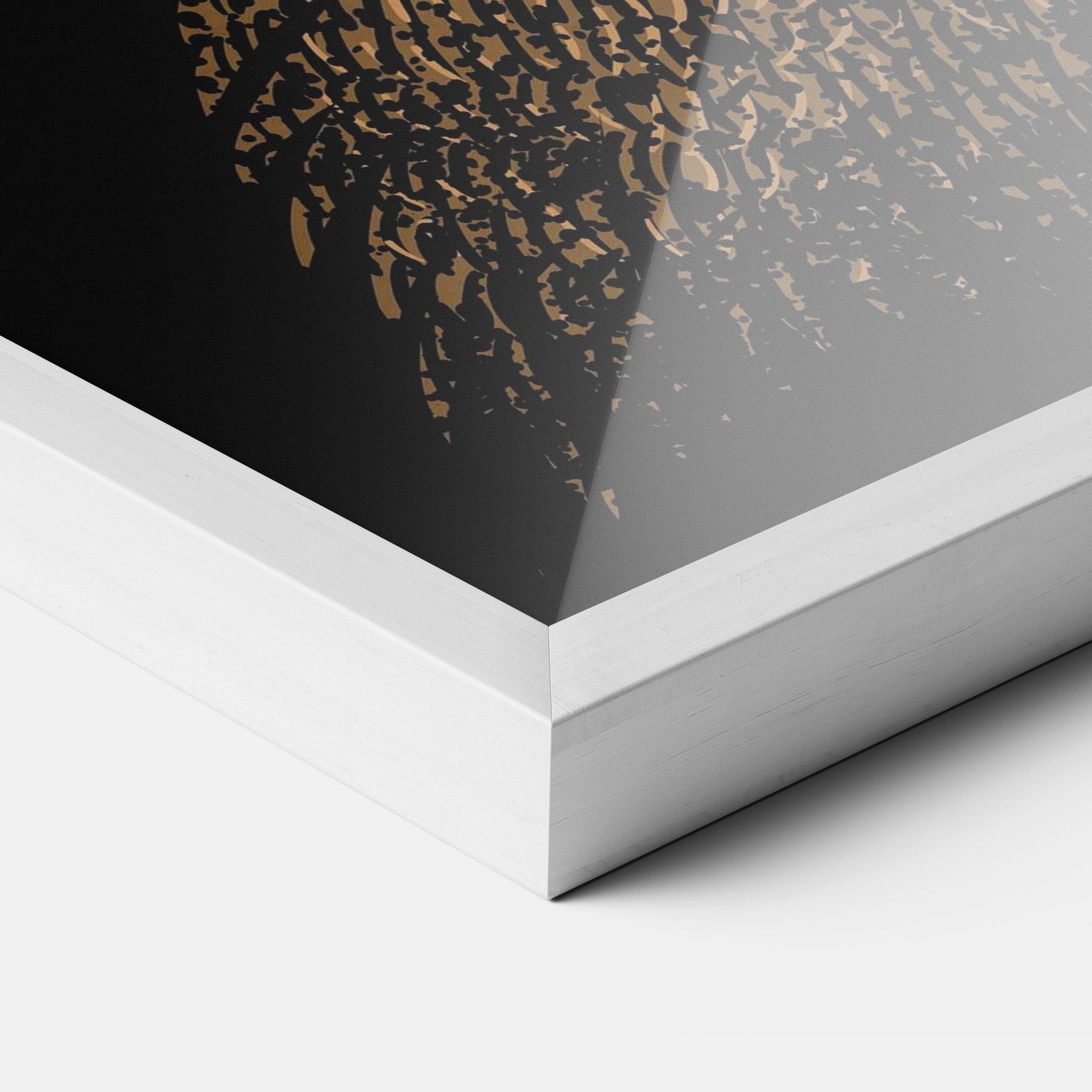 Gerahmte Poster Brown Bunny mockup 3