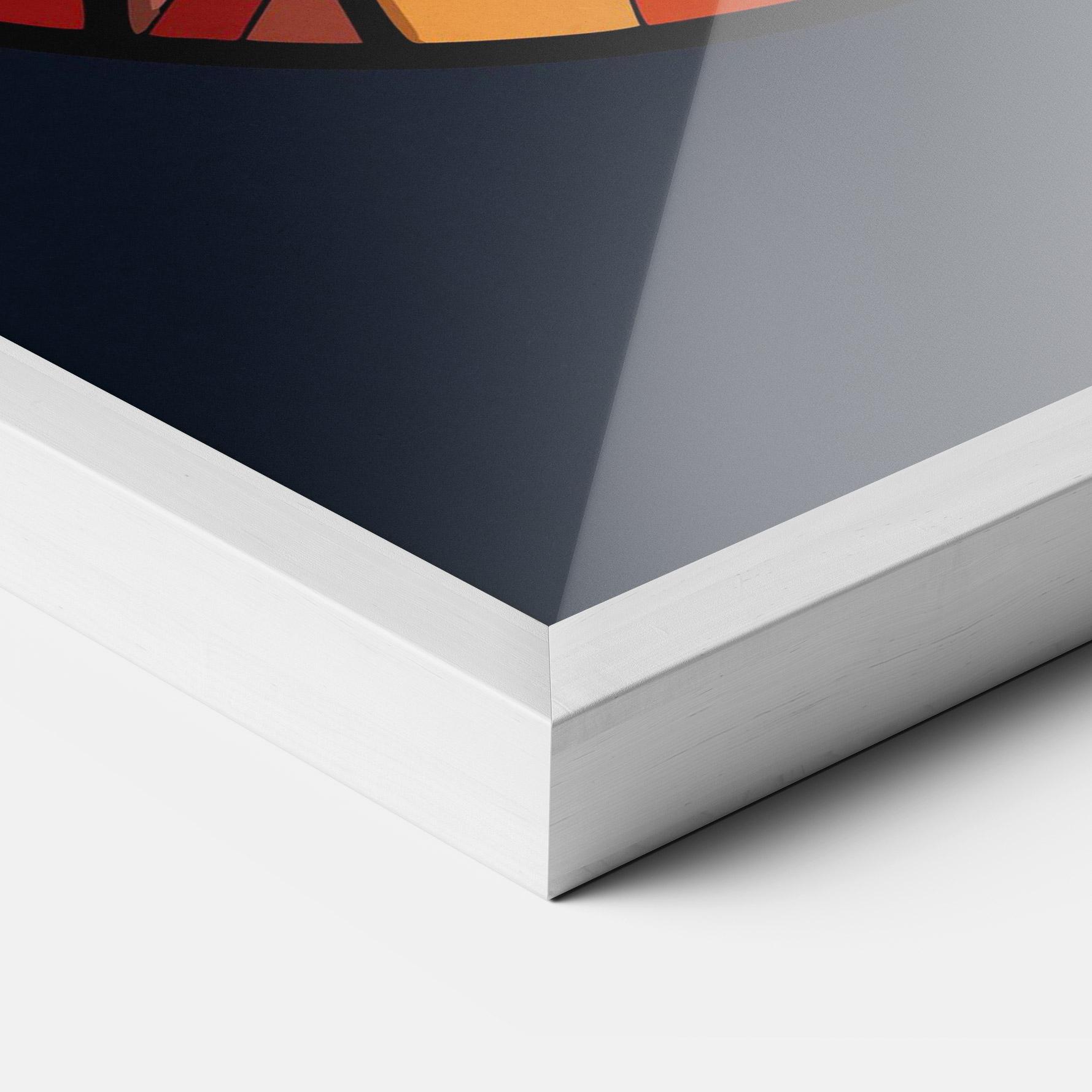 Gerahmte Poster Bunny mockup 3