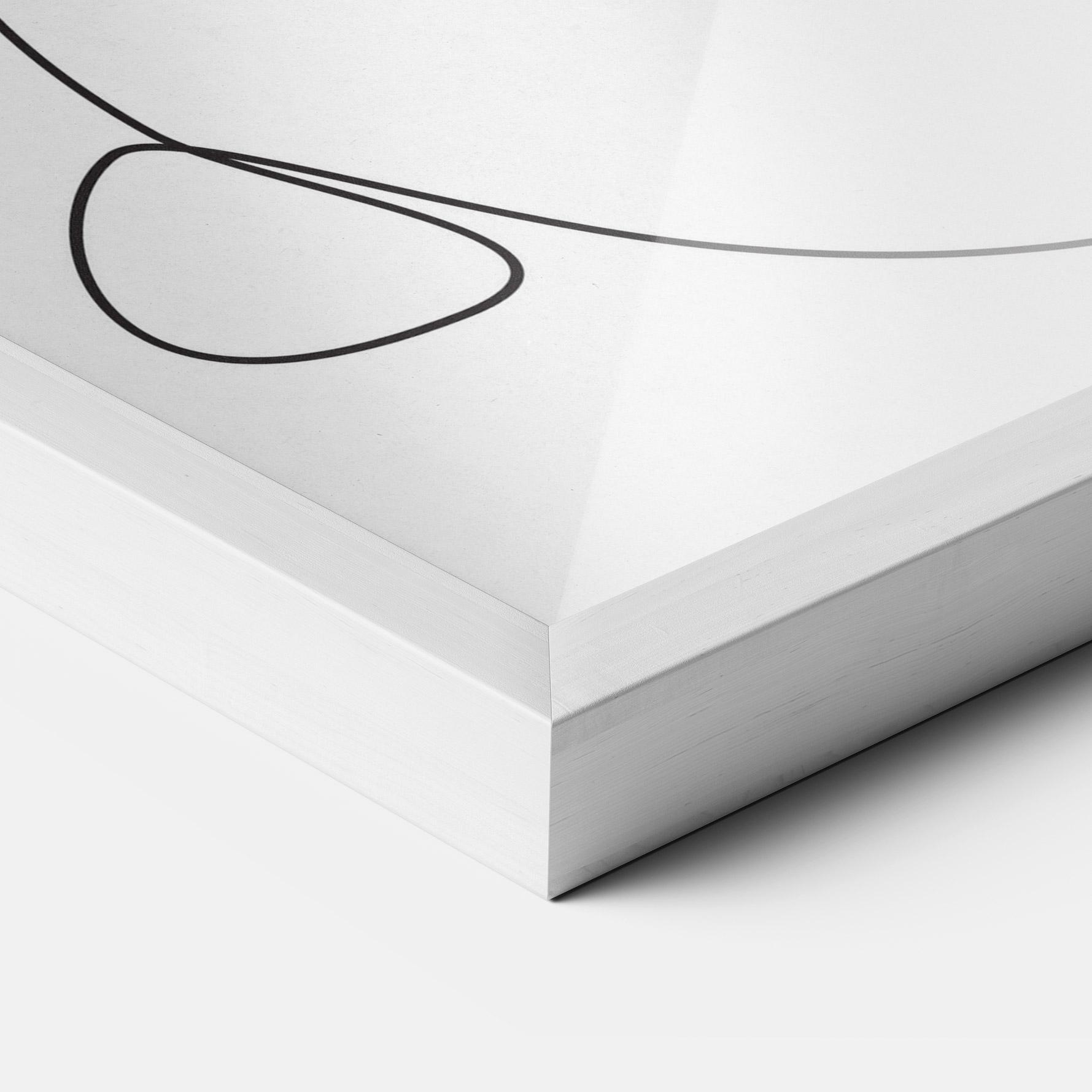 Gerahmte Poster Cute Rabbit mockup 3