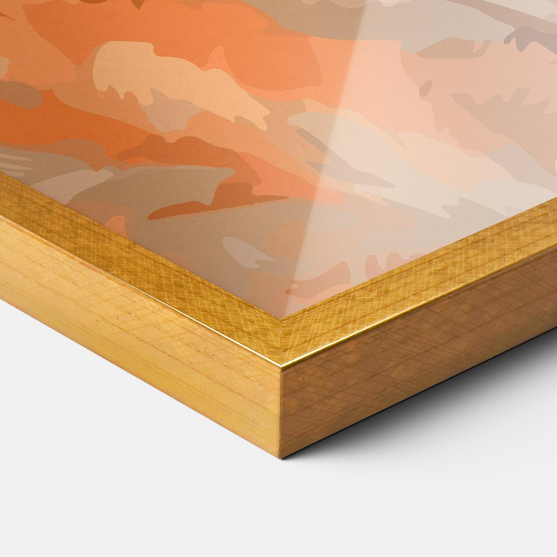 Gerahmte Poster Anime Rabbit mockup 3