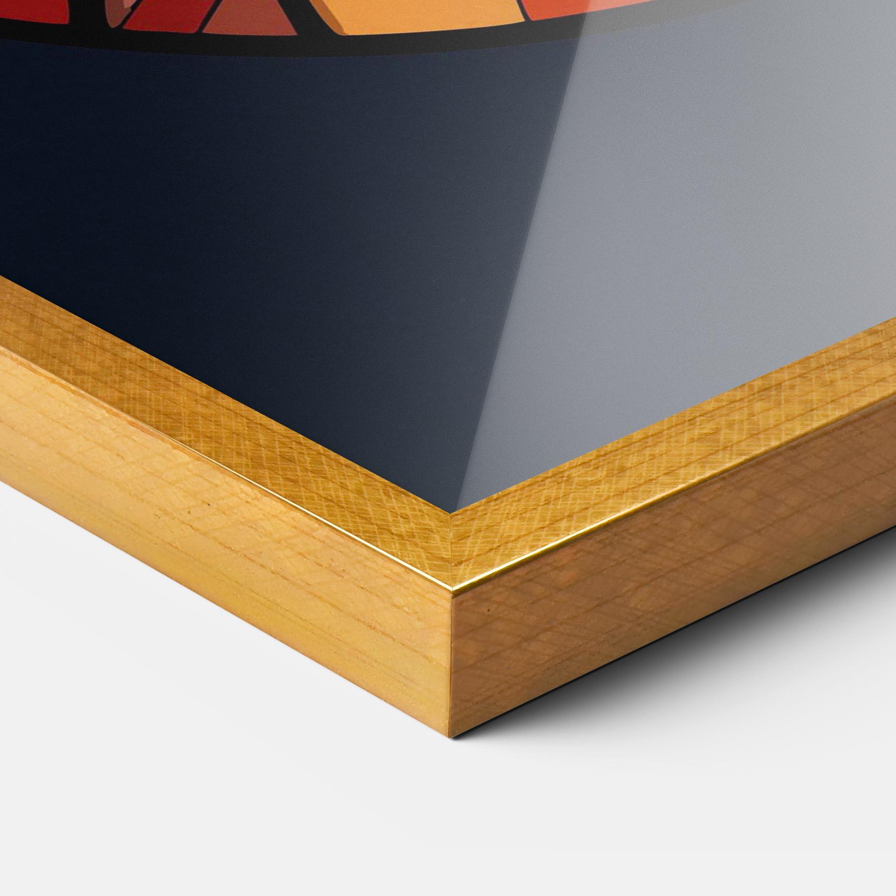 Gerahmte Poster Bunny mockup 3