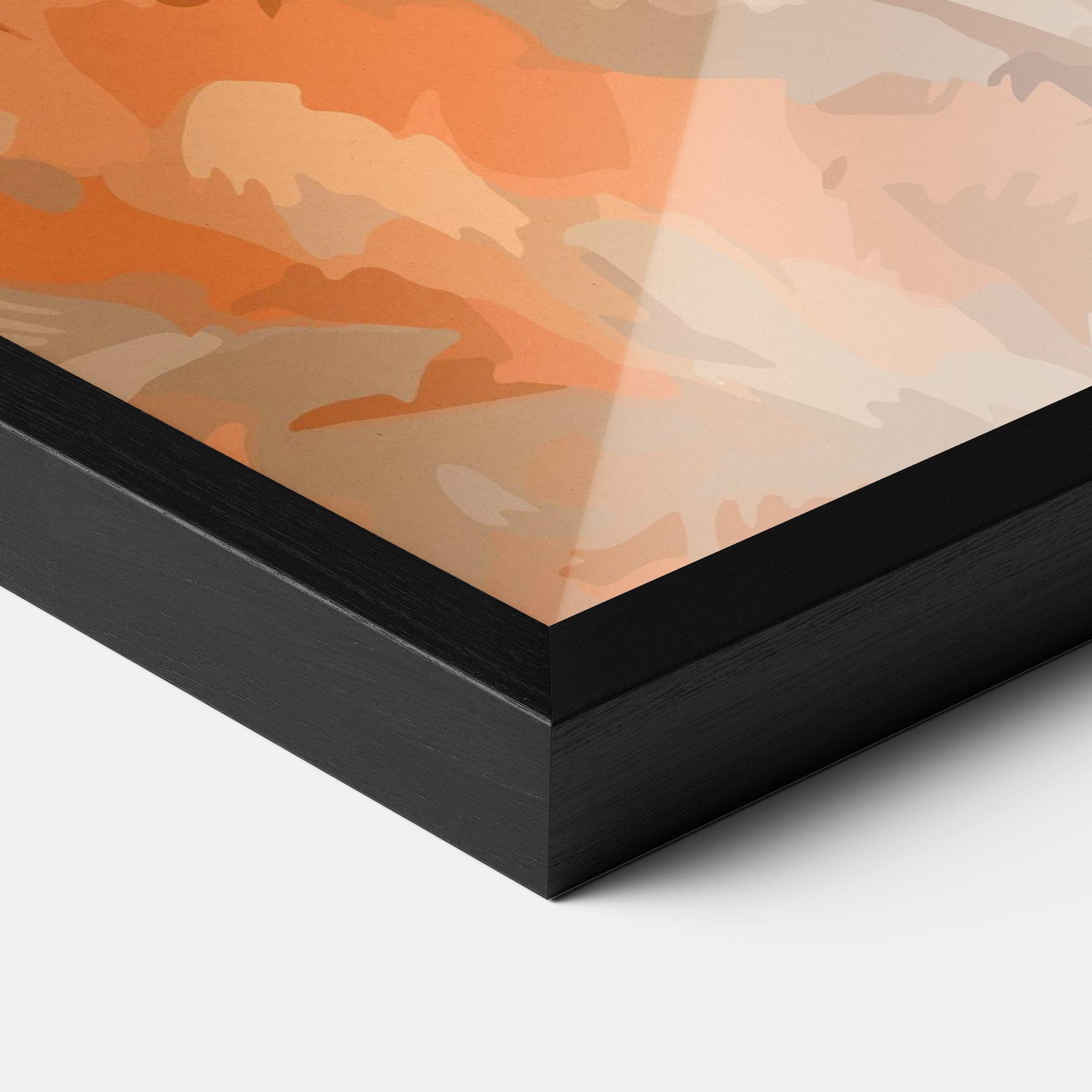 Gerahmte Poster Anime Rabbit mockup 3