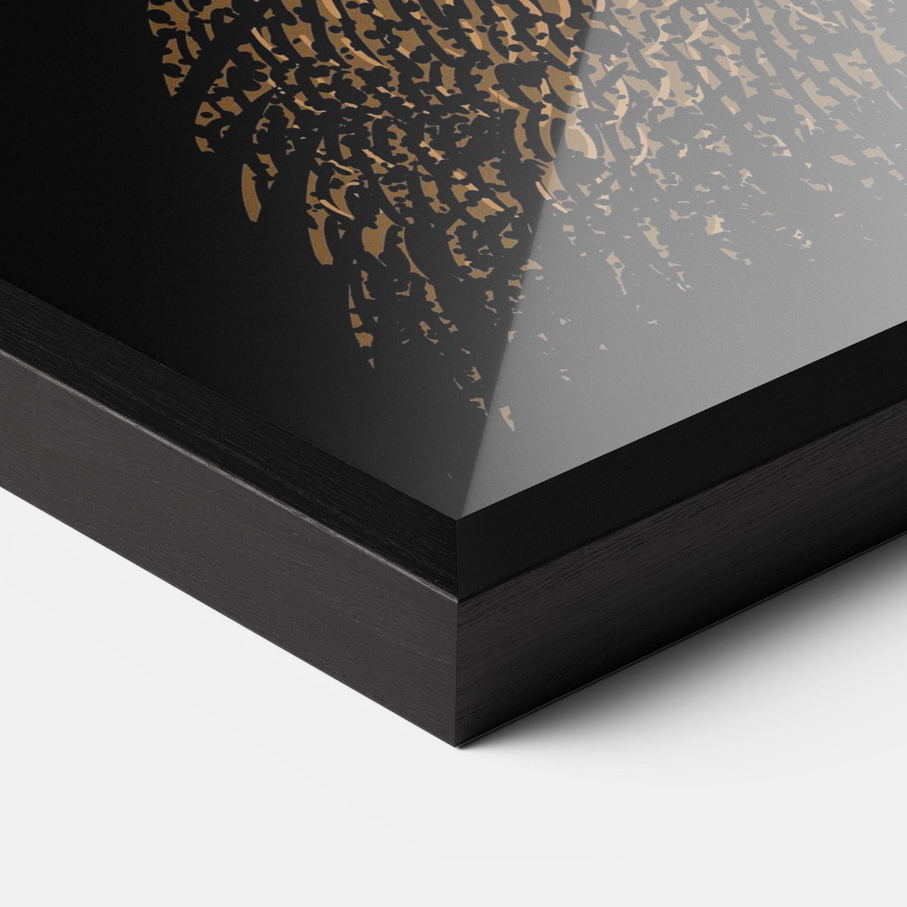 Gerahmte Poster Brown Bunny mockup 3