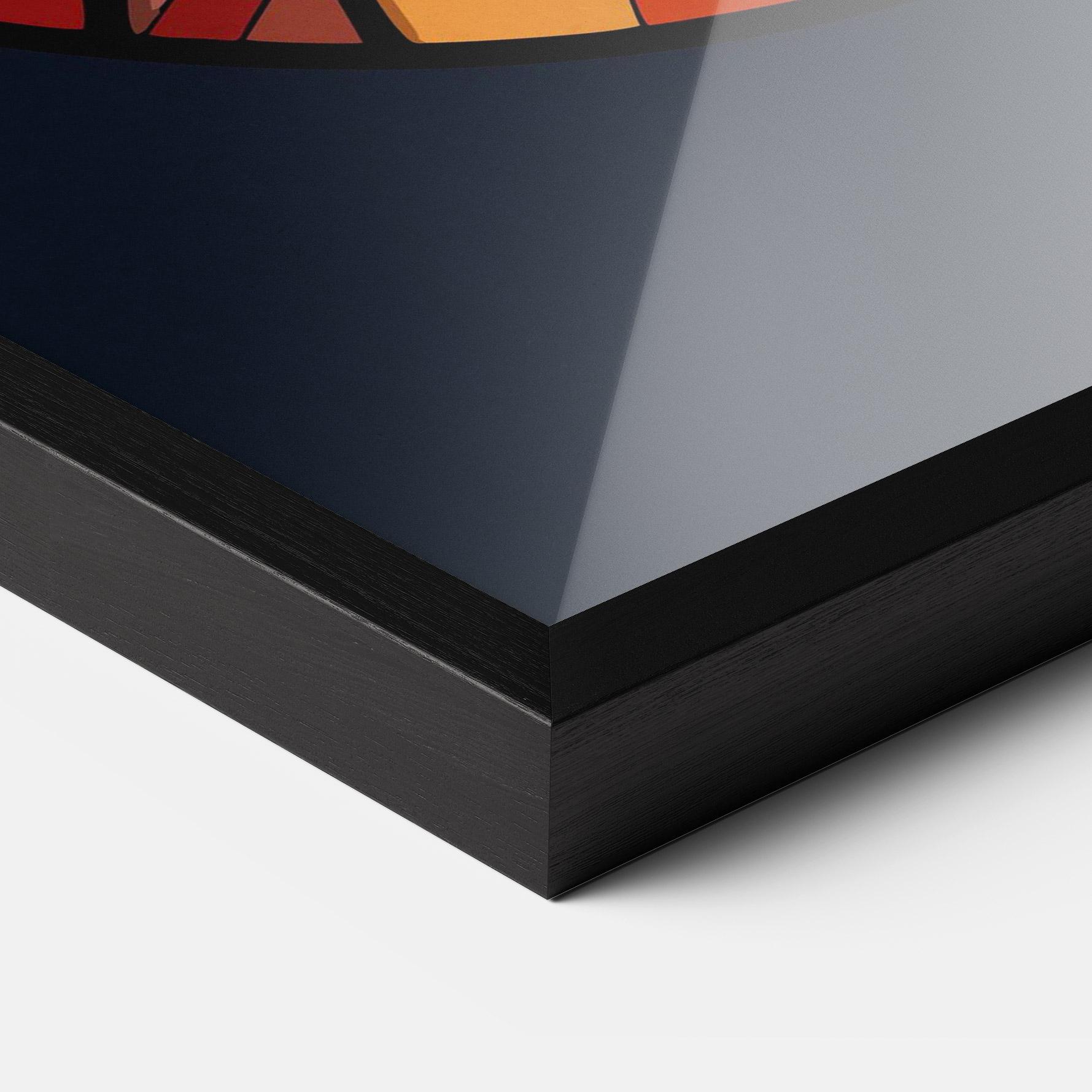 Gerahmte Poster Bunny mockup 3