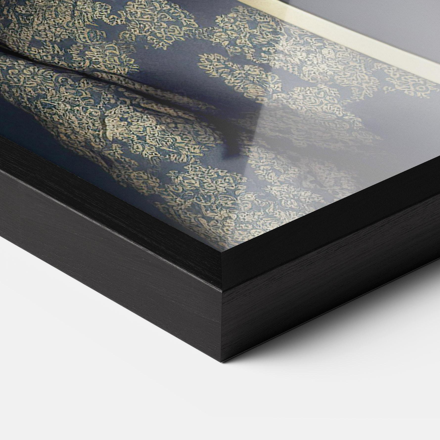 Gerahmte Poster Elegant Rabbit mockup 3