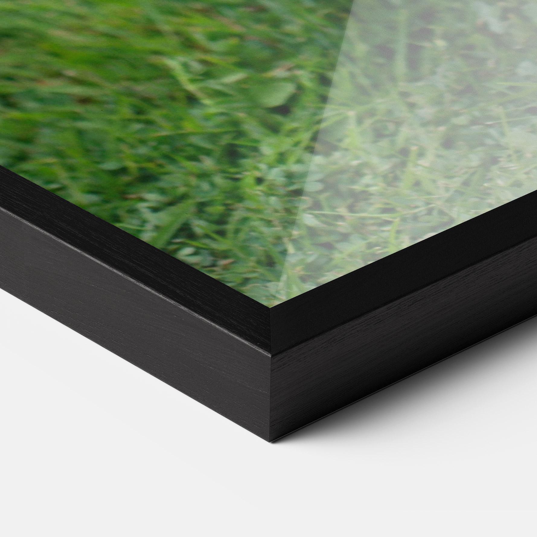 Gerahmte Poster Light Orange Bunny mockup 3