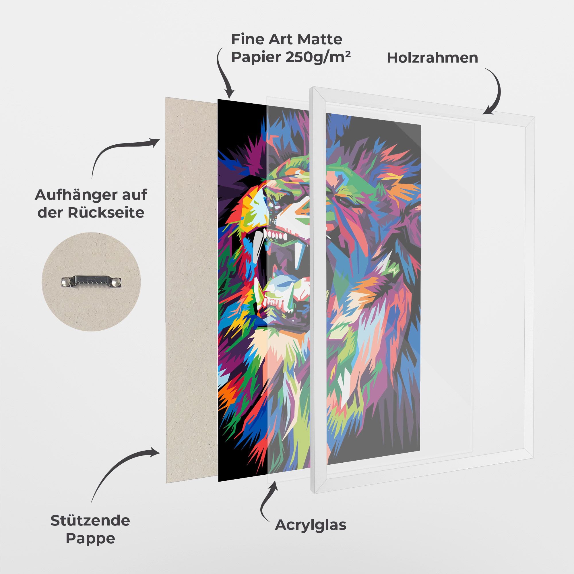 Beautiful Lion mockup 1