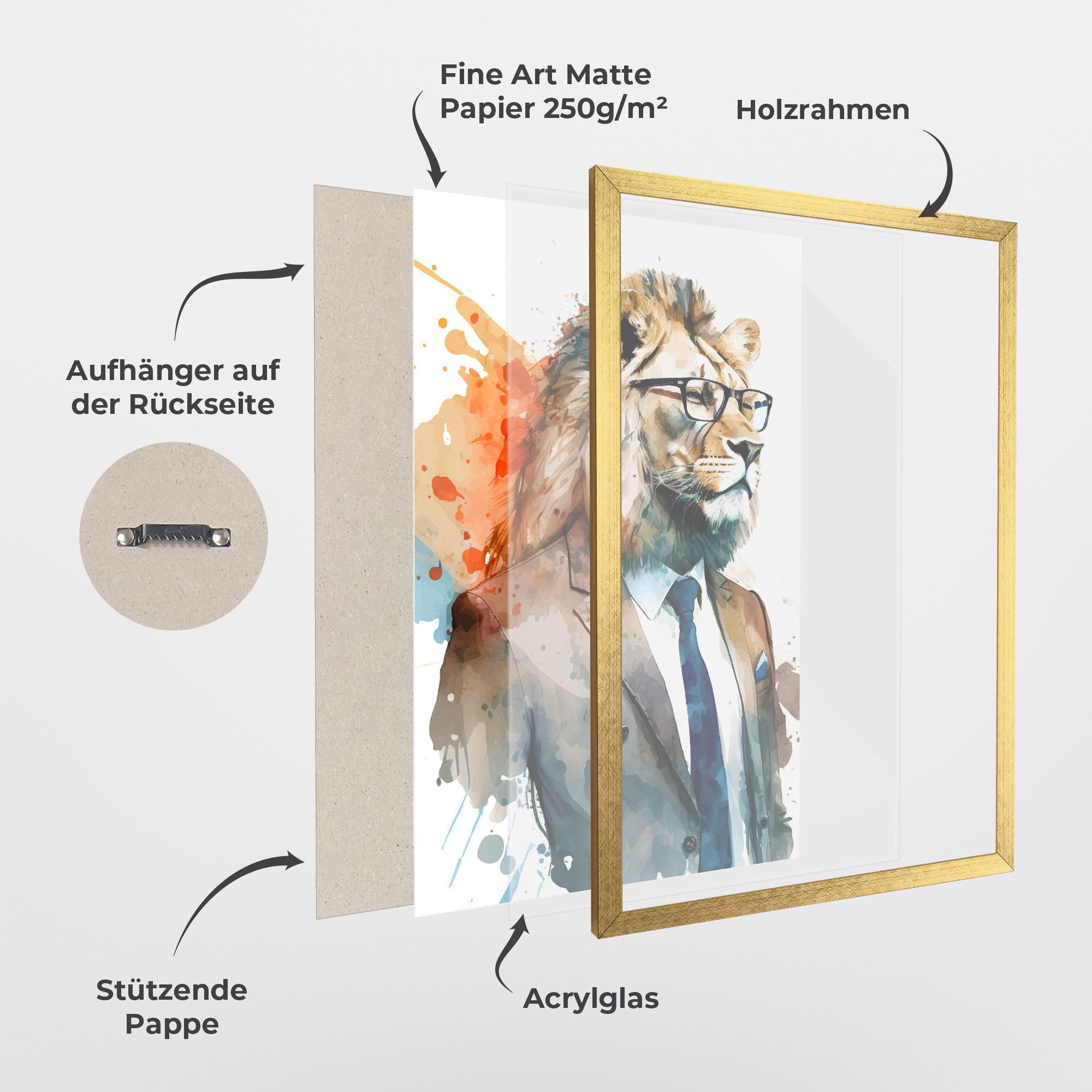 Brown Suit Lion mockup 1