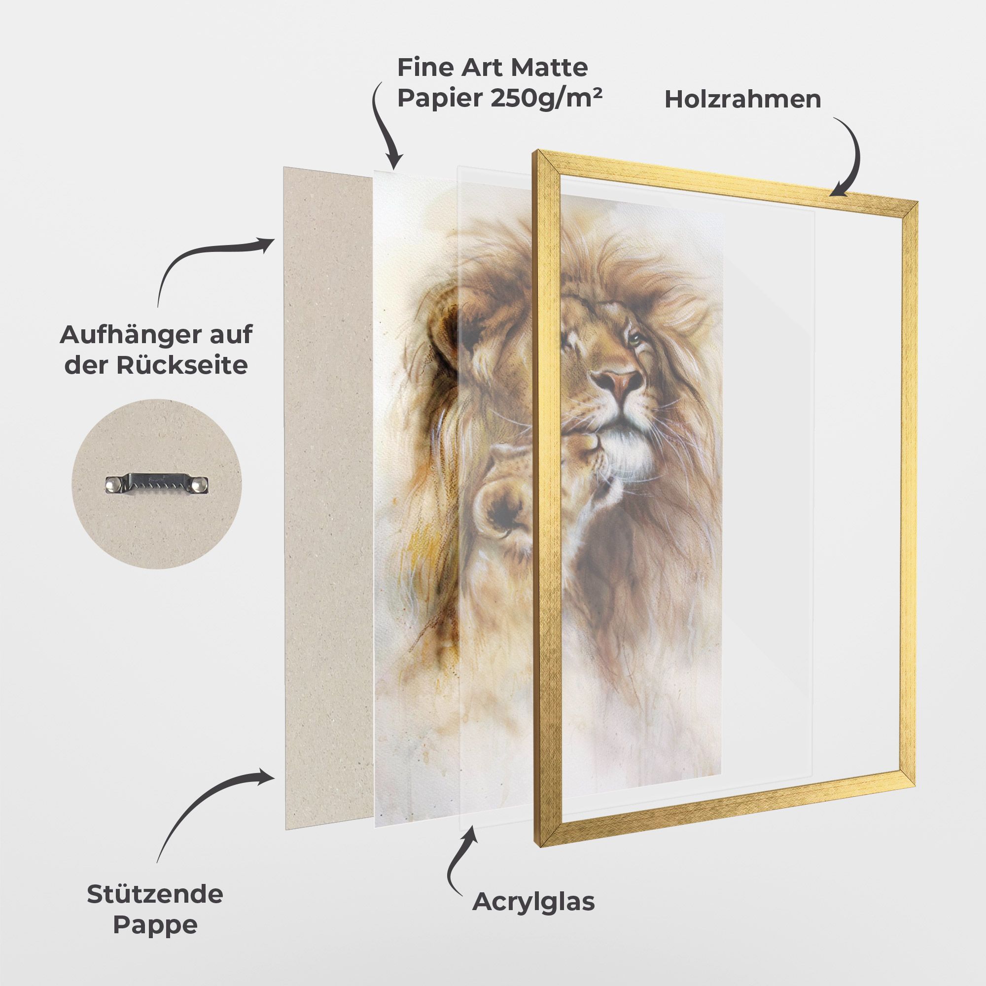 Lion Love mockup 1