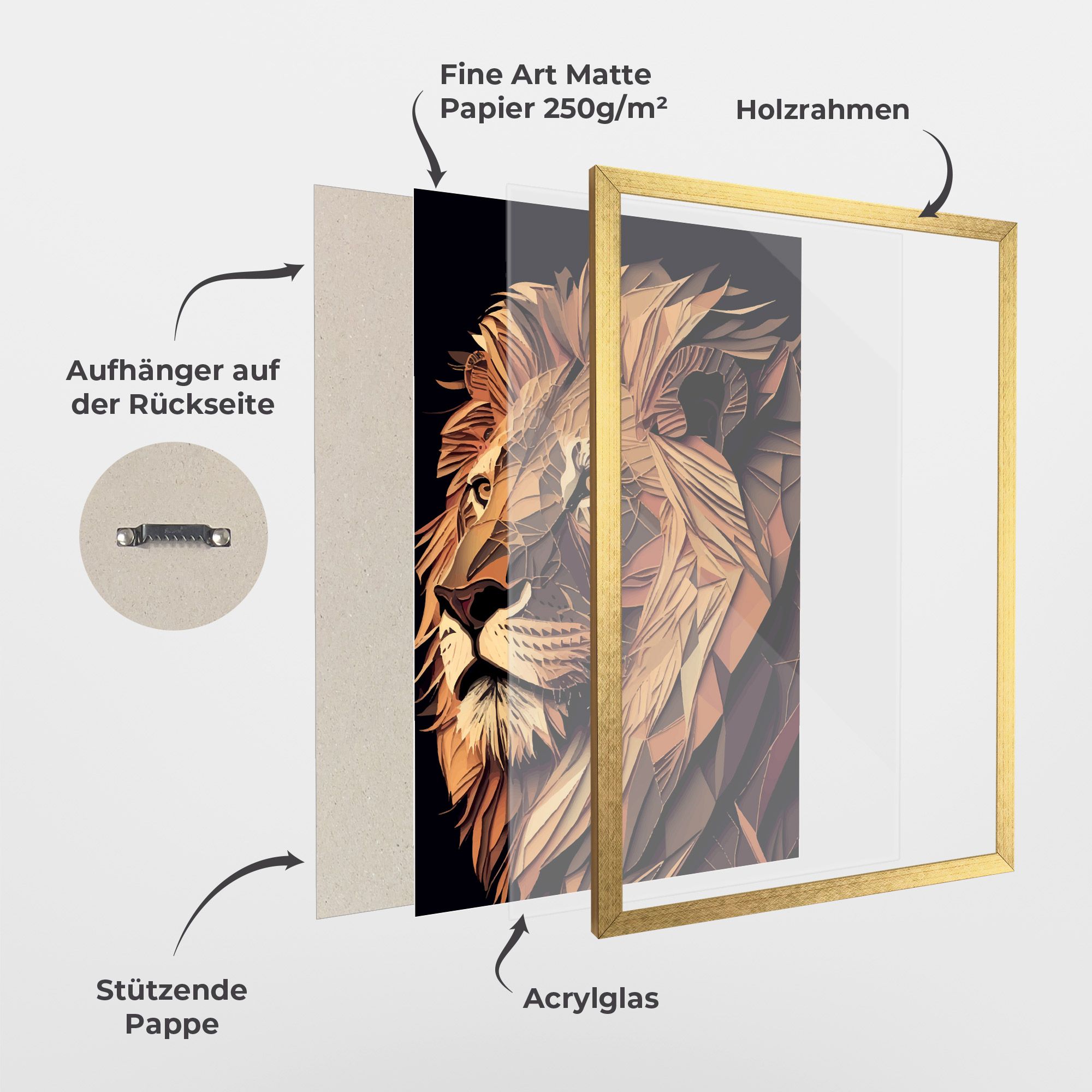 Orange Mix Lion mockup 1