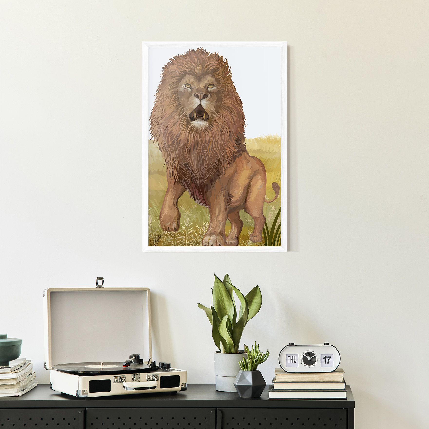 Wild Lion mockup 2