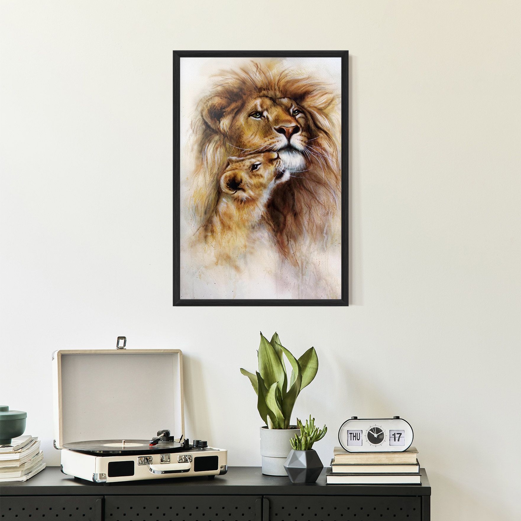 Lion Love mockup 2