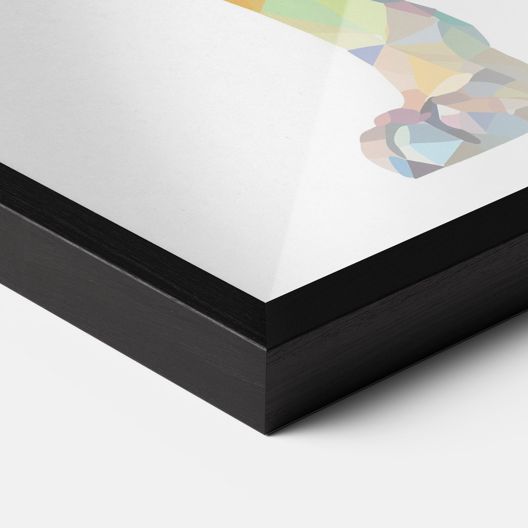 Artistic Lion mockup 3