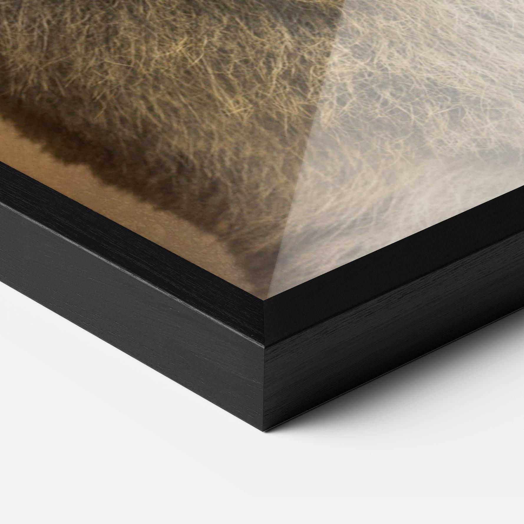 Gerahmte Poster Baby Lion mockup 3