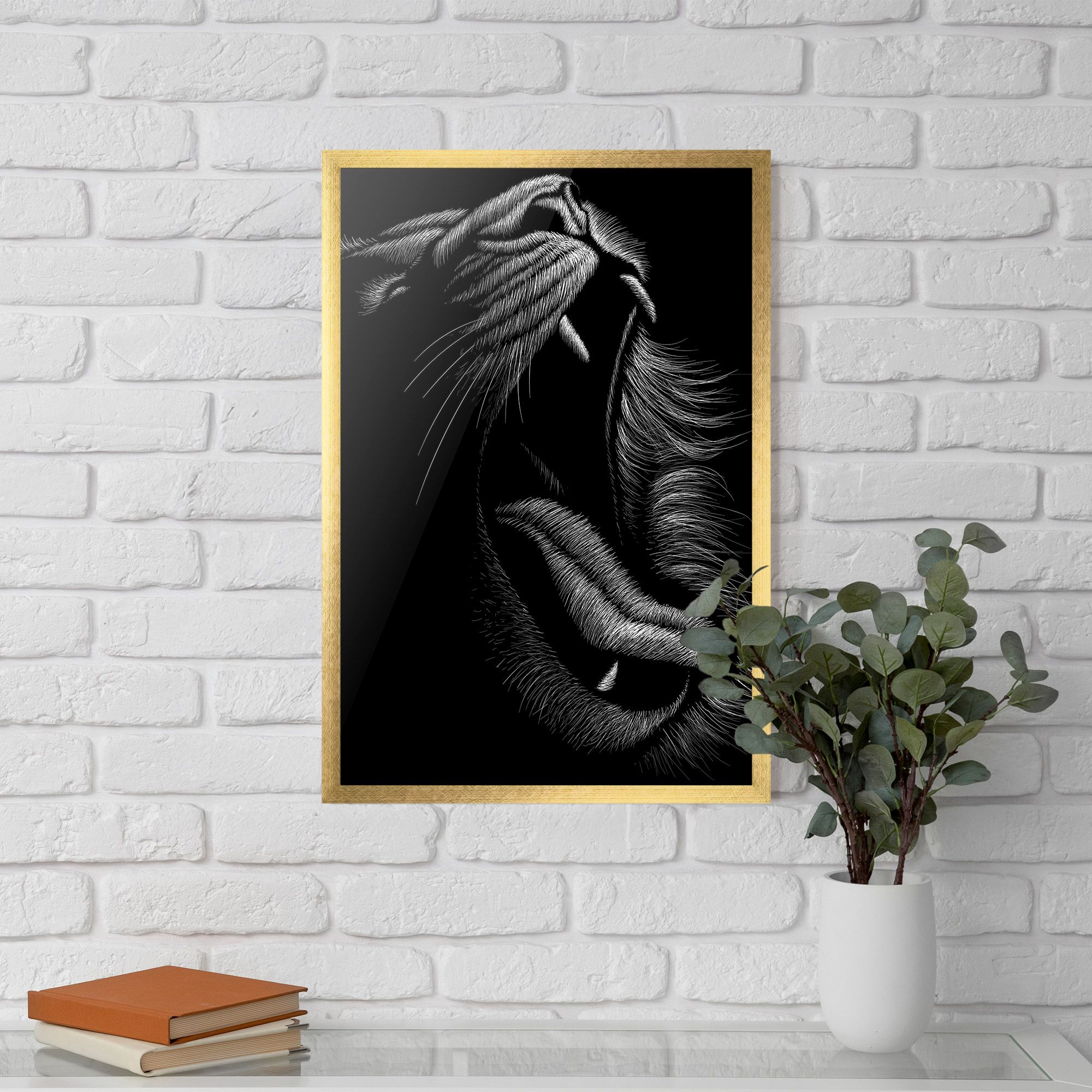 Lion Bite Line mockup 5