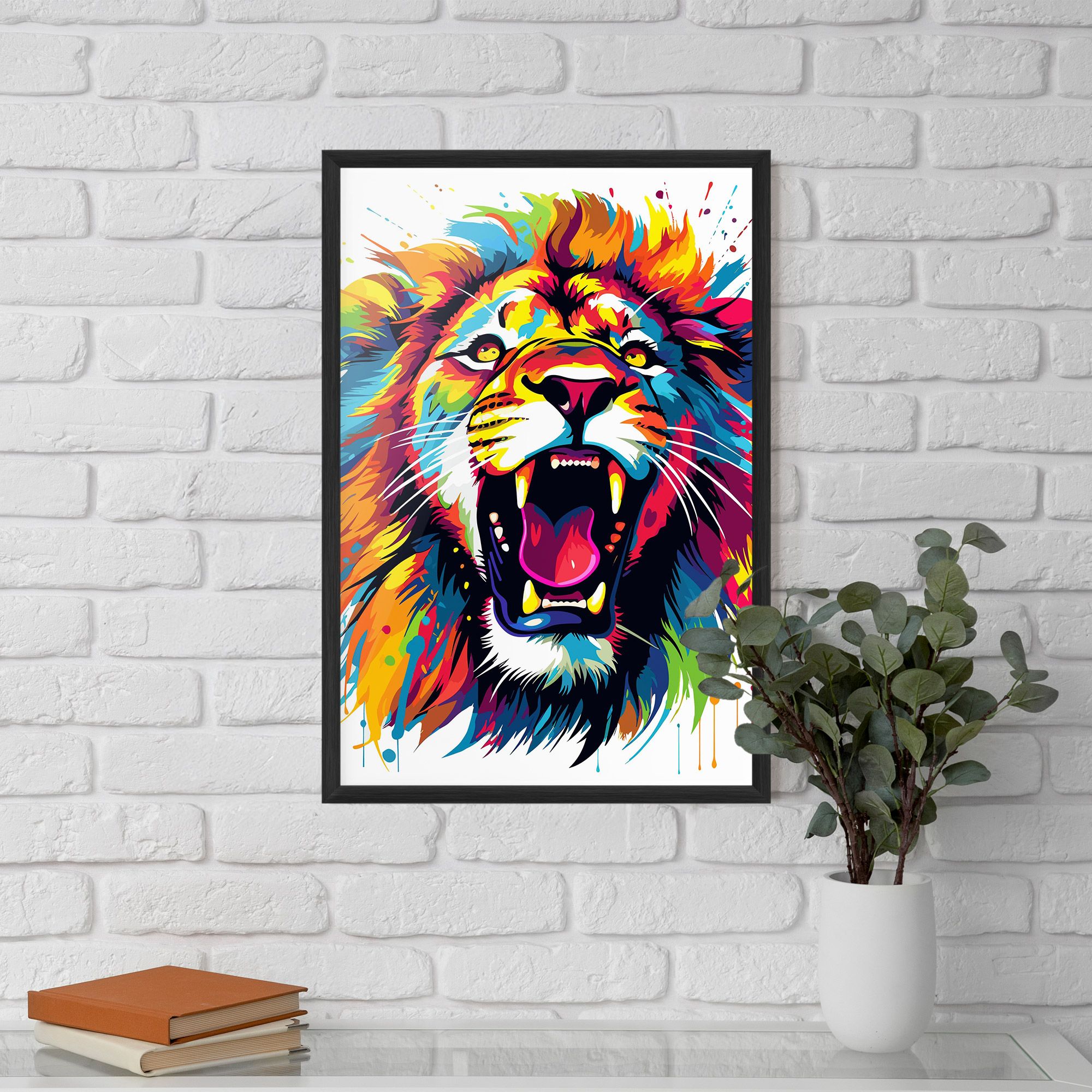 Angry Lion Mix mockup 5