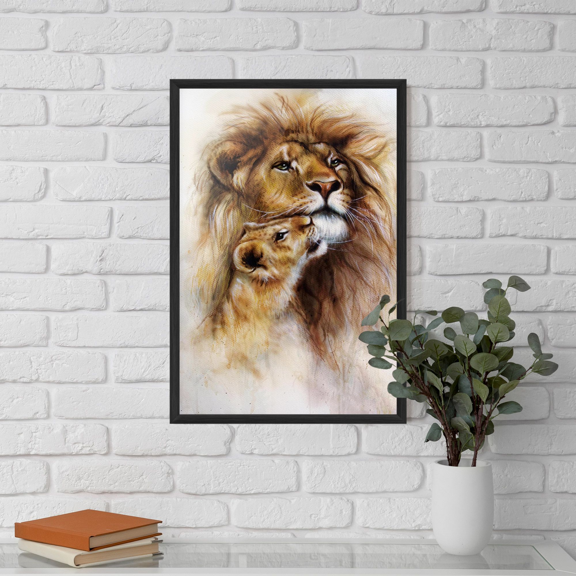 Lion Love mockup 5