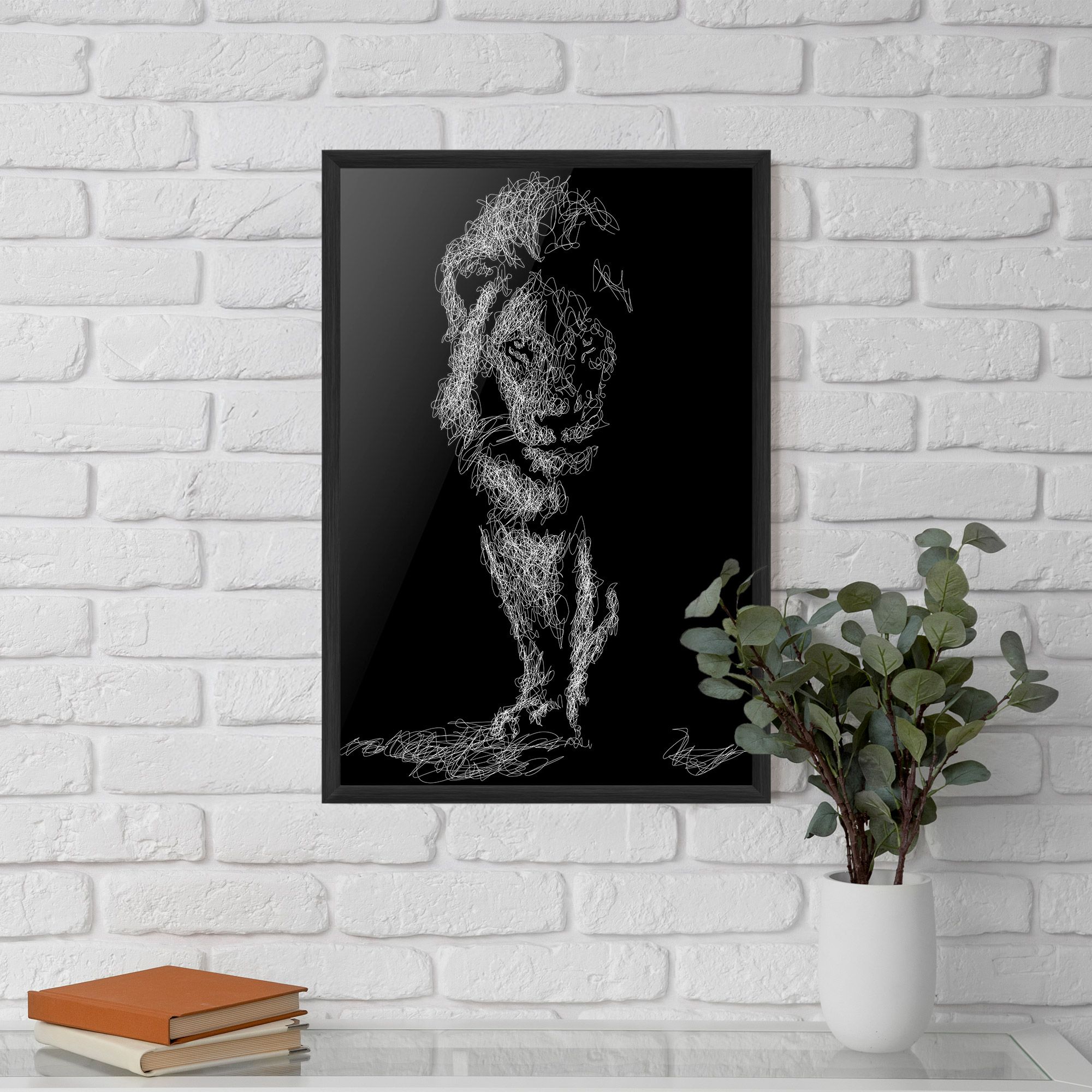 Lion Signature mockup 5