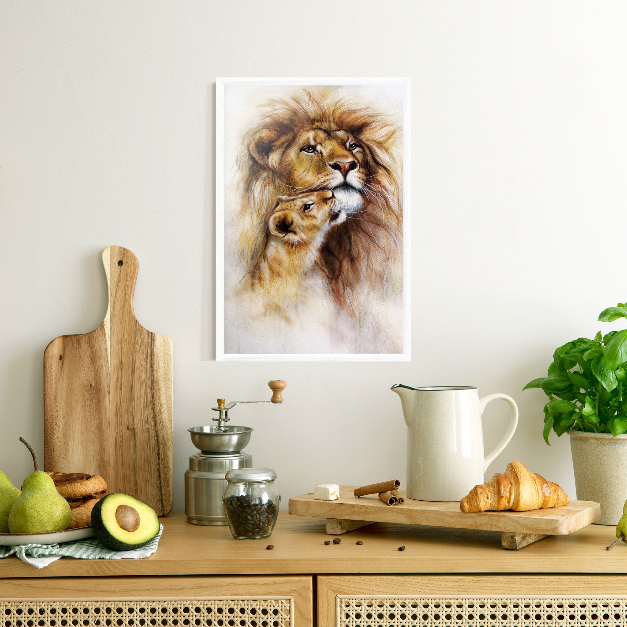 Lion Love mockup 8