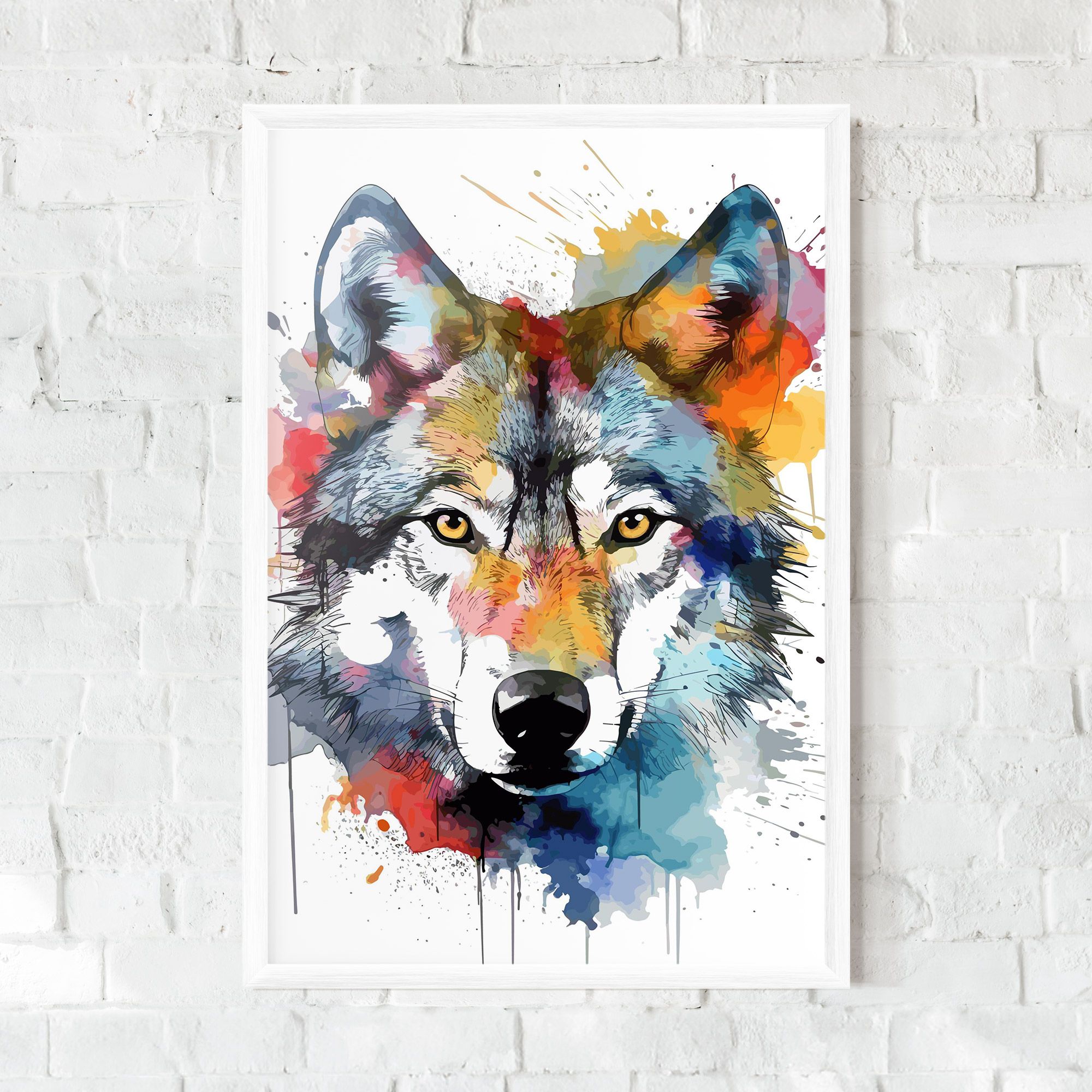 Wolf Art mockup 0