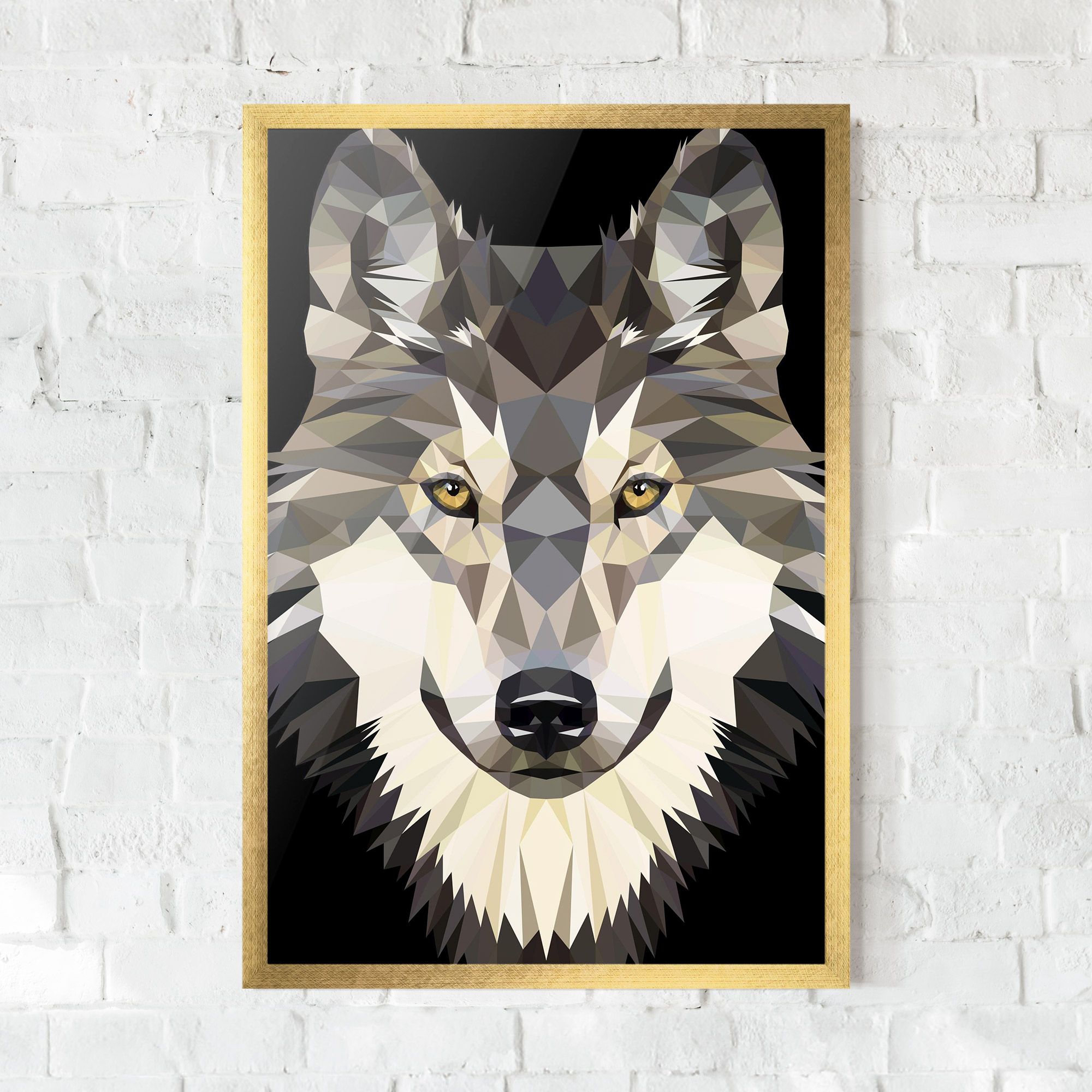 Pretty Wolf Head mockup 0