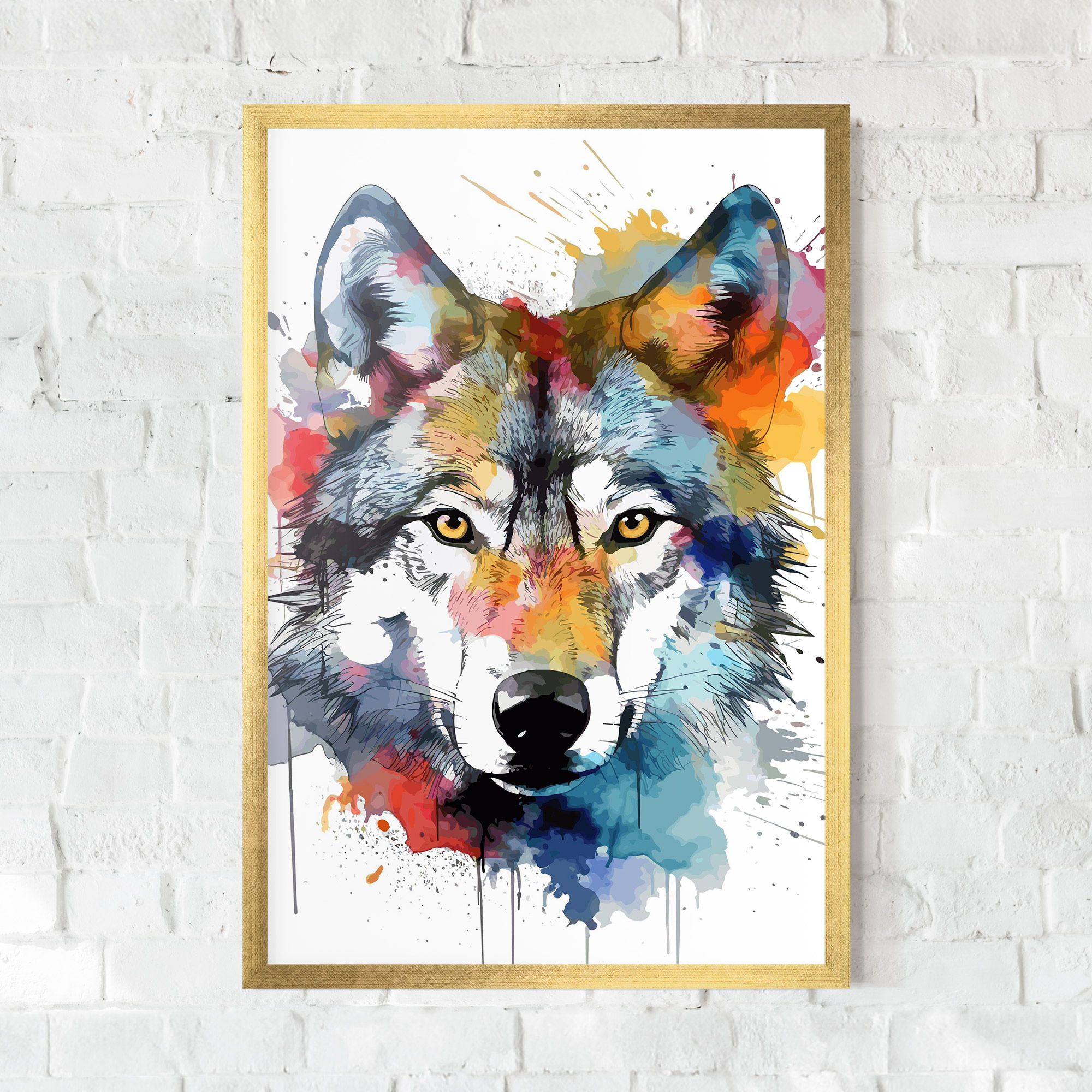 Wolf Art mockup 0