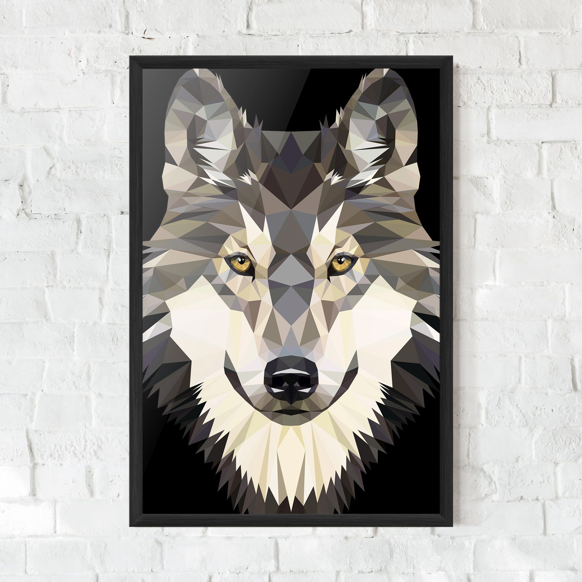 Pretty Wolf Head mockup 0