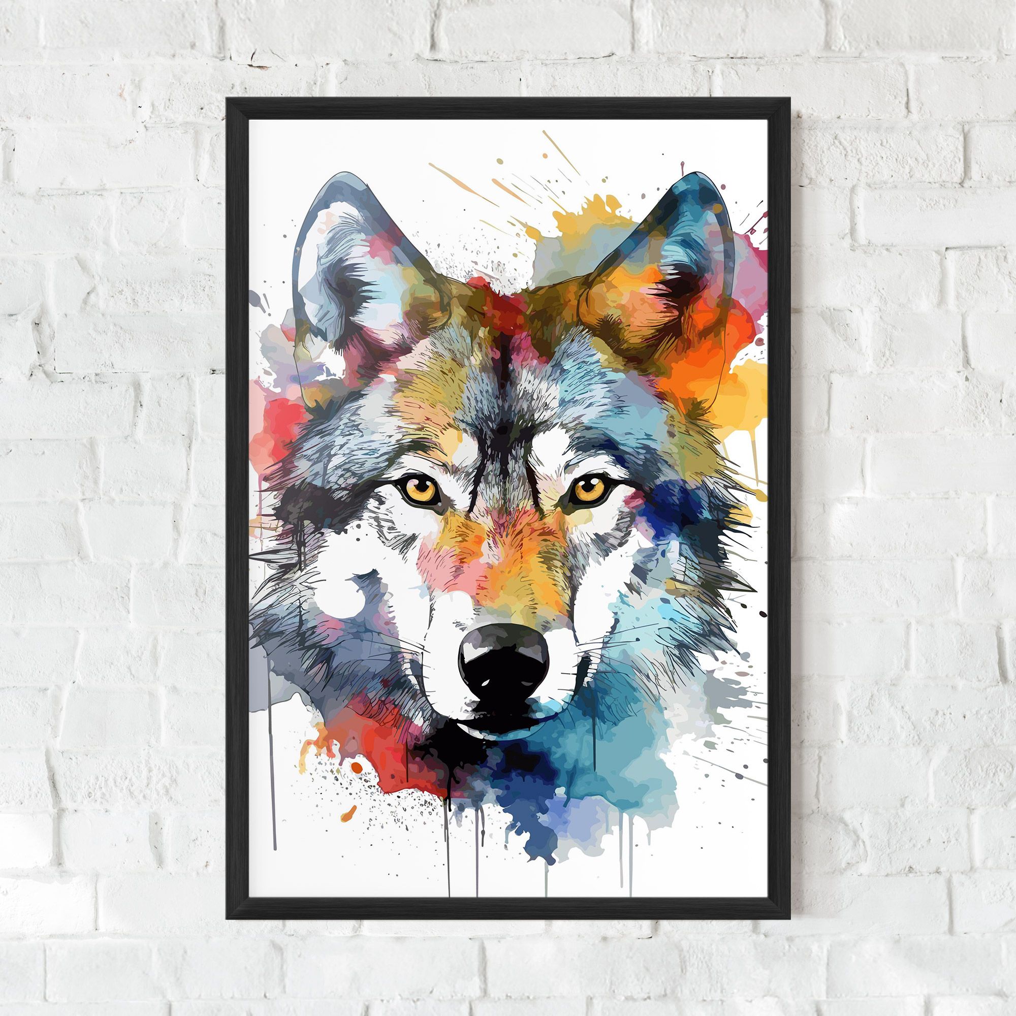 Wolf Art mockup 0