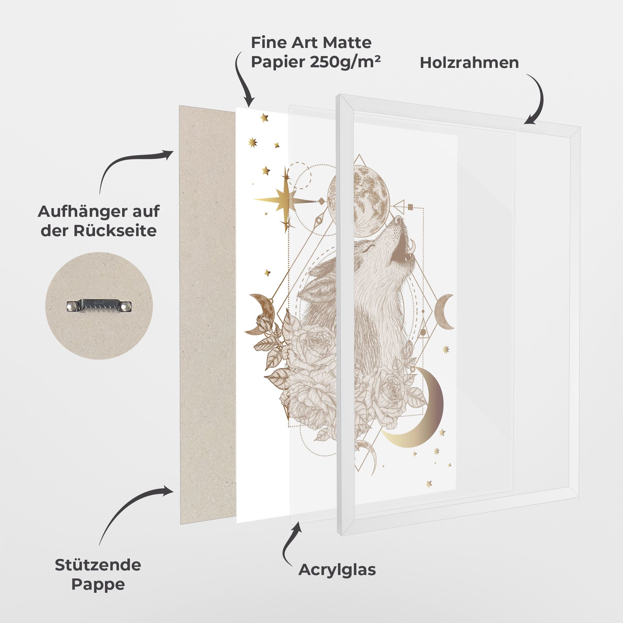 Magical Wolf mockup 1