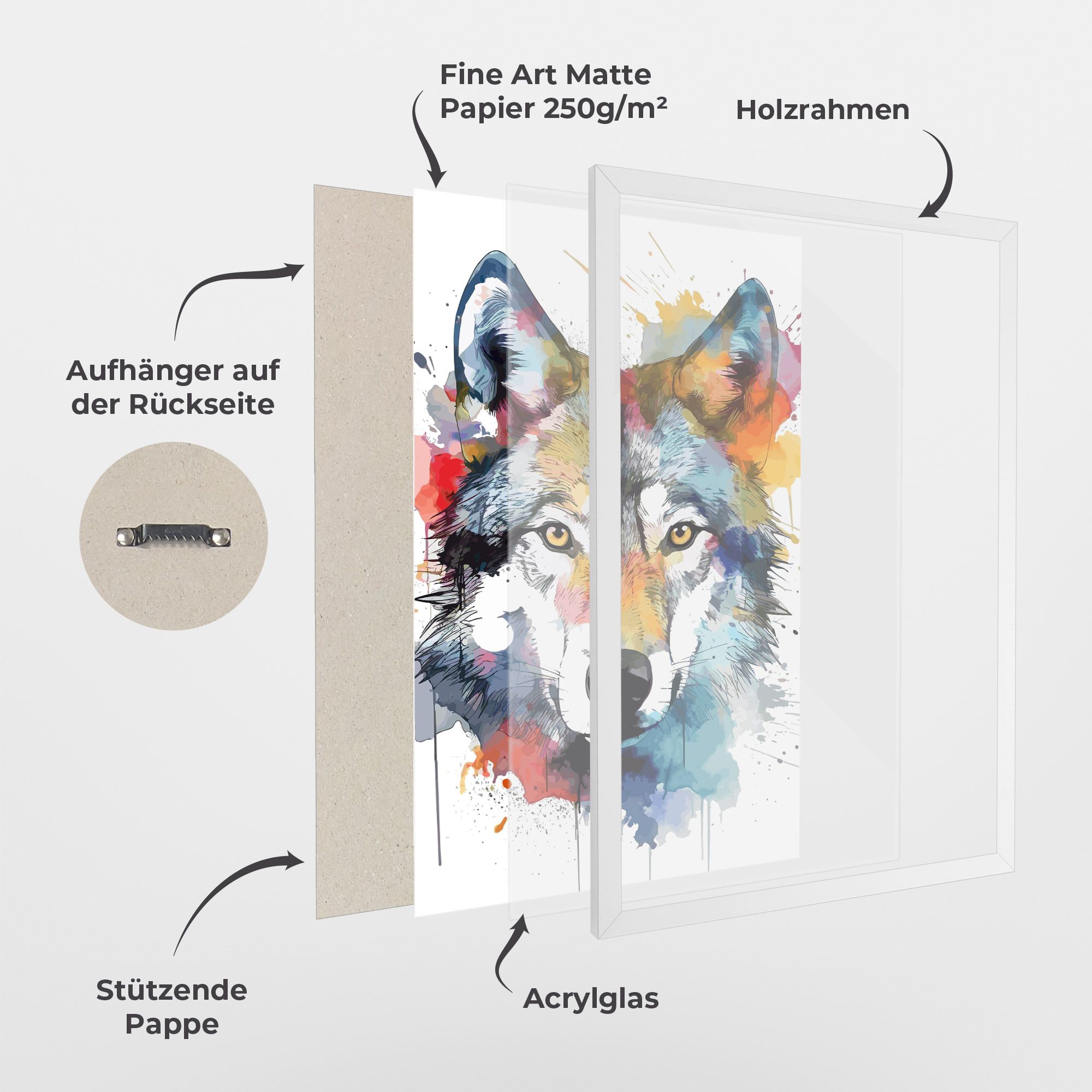 Wolf Art mockup 1