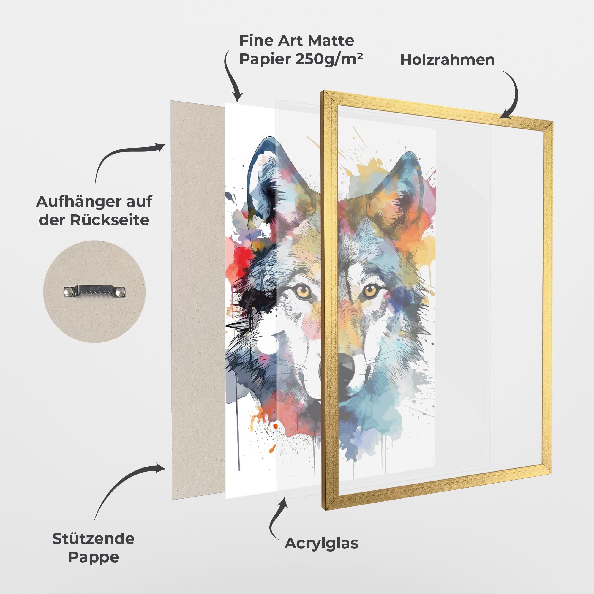 Wolf Art mockup 1