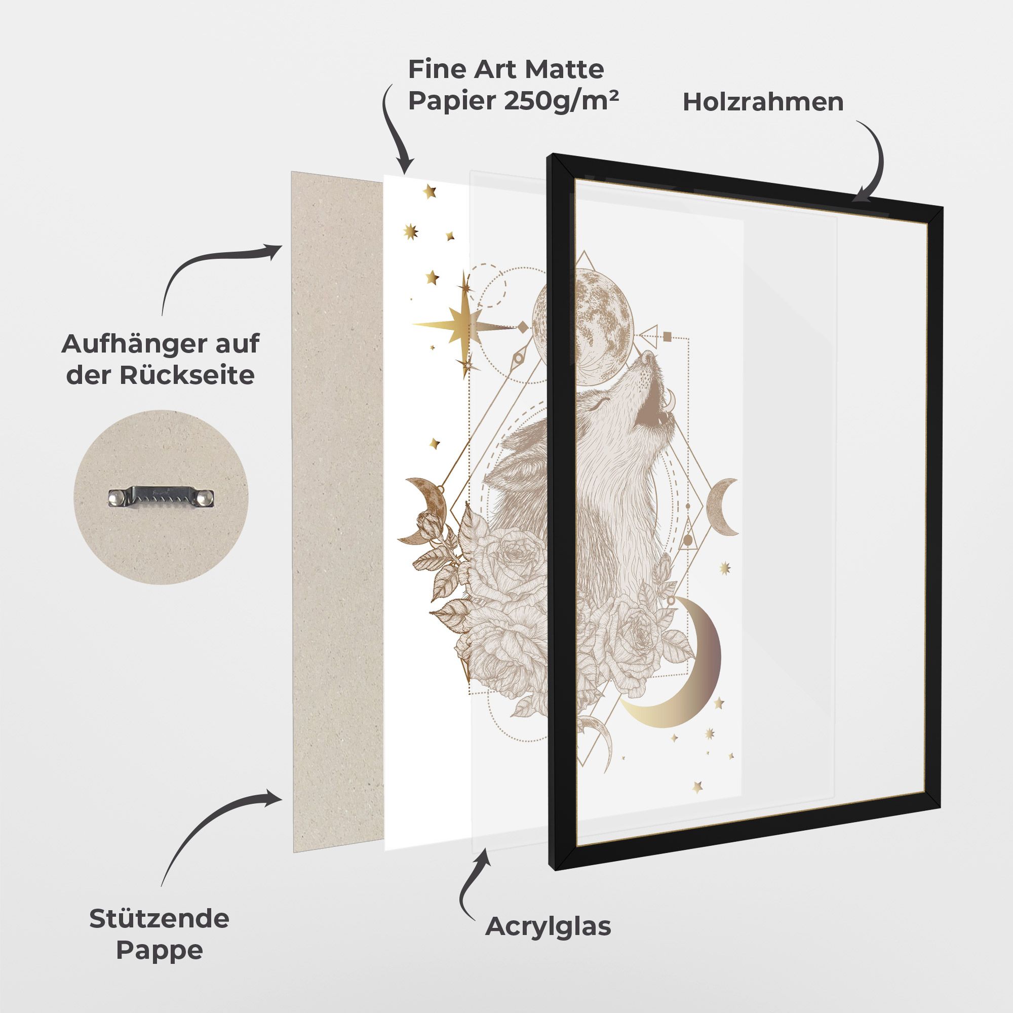 Magical Wolf mockup 1