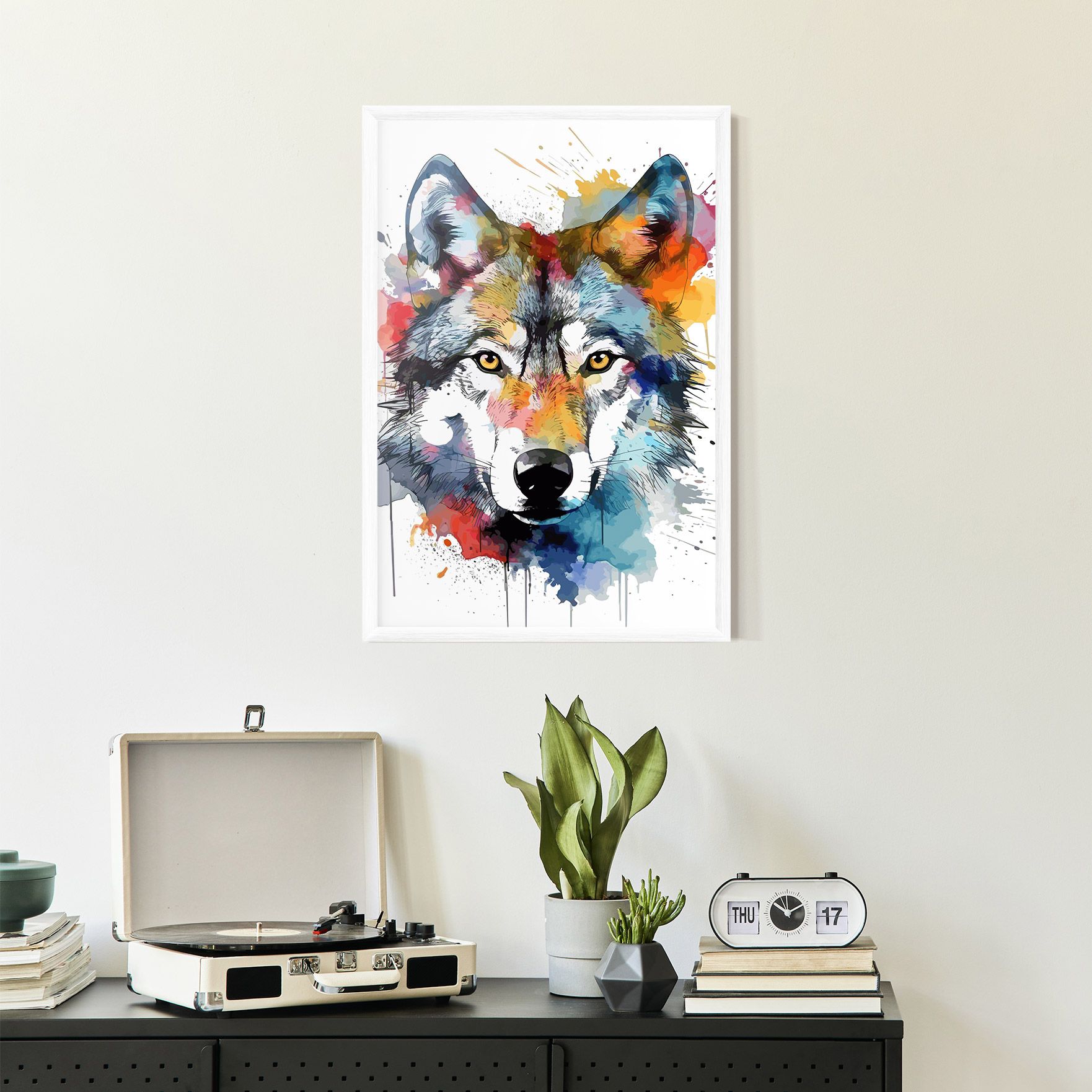 Wolf Art mockup 2