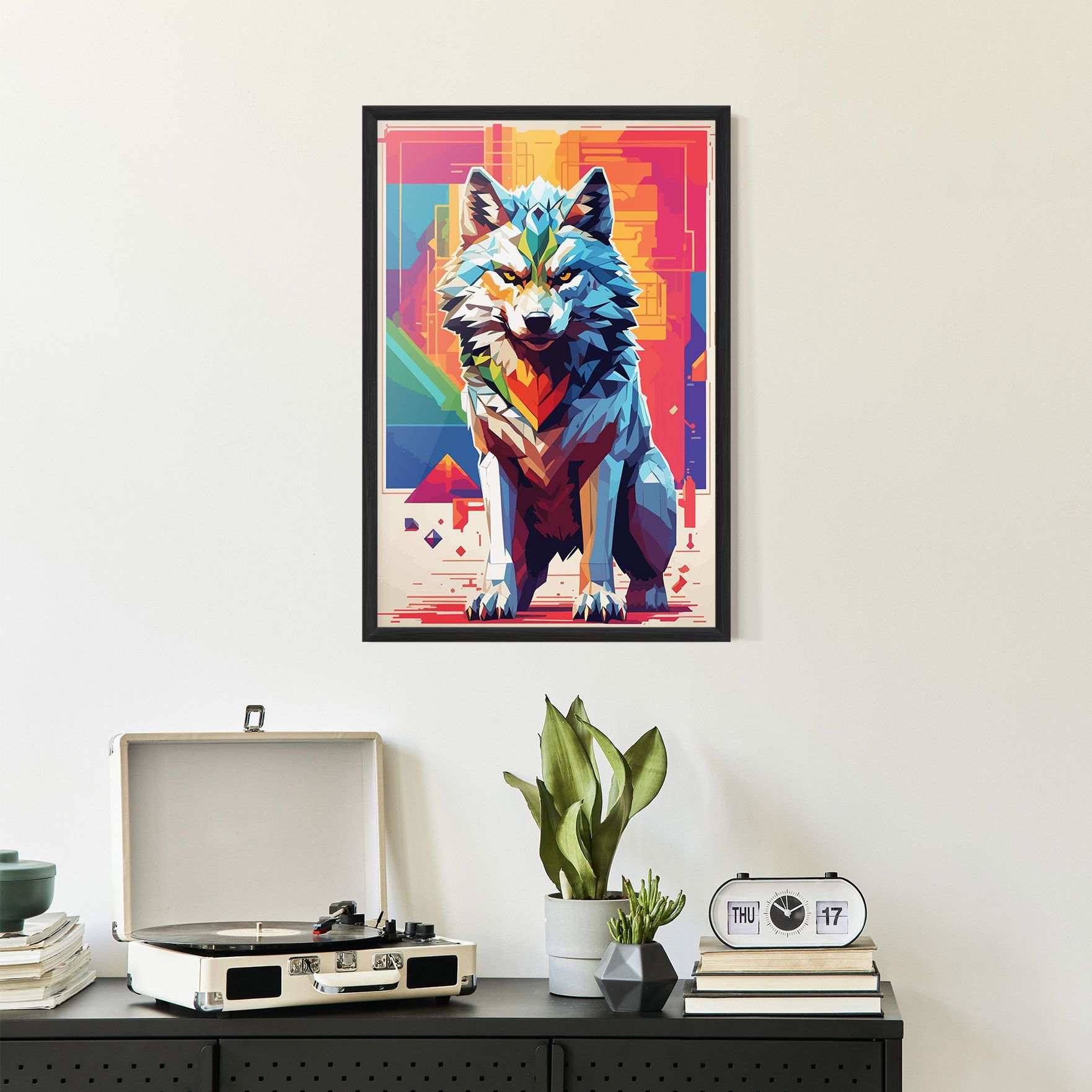 Wolf Character mockup 2