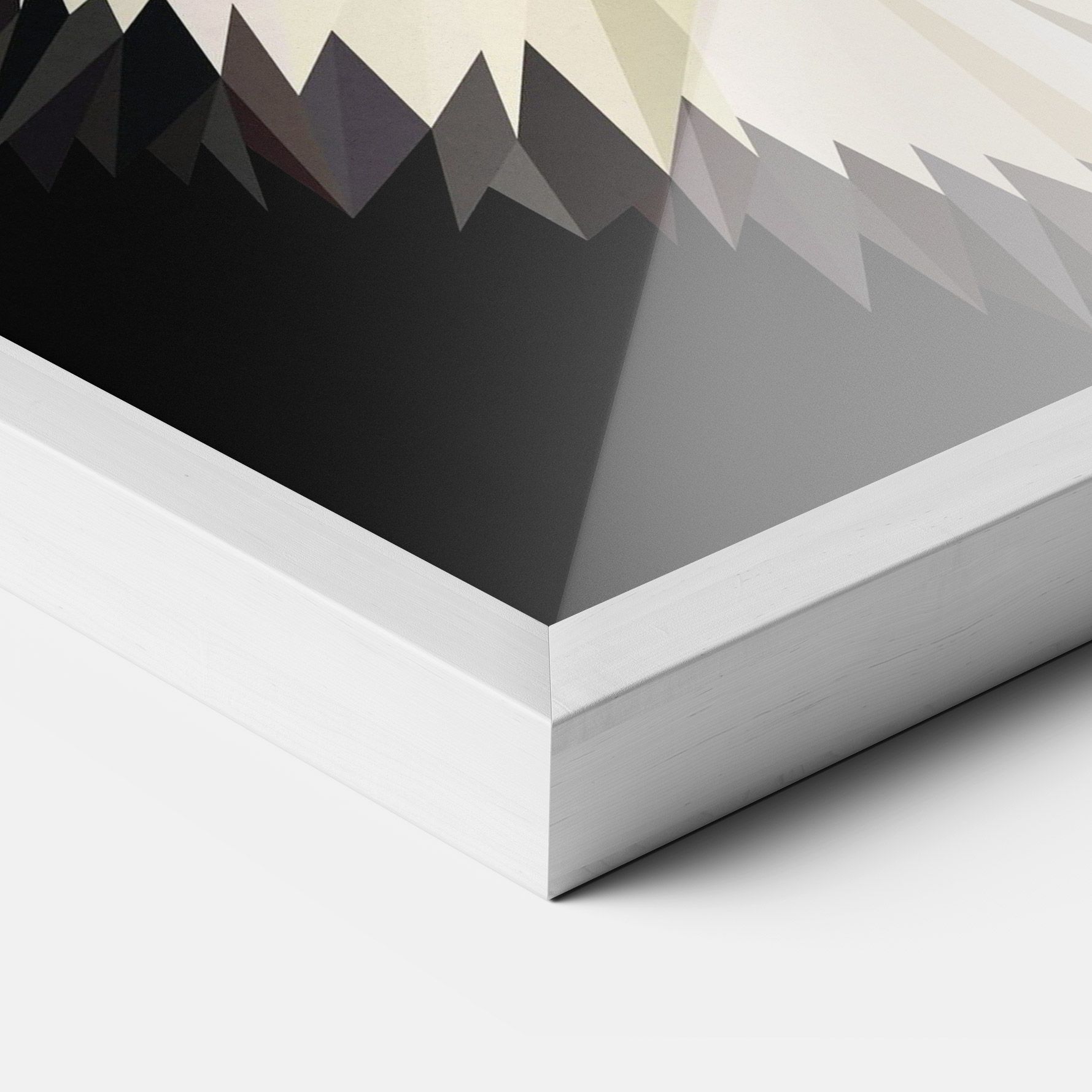 Pretty Wolf Head mockup 3