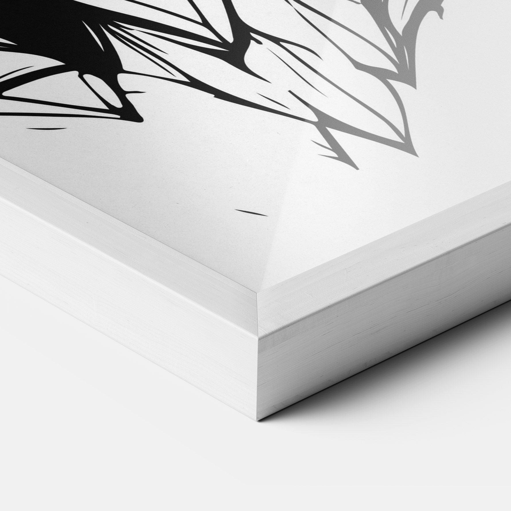 Wolf Head Line mockup 3