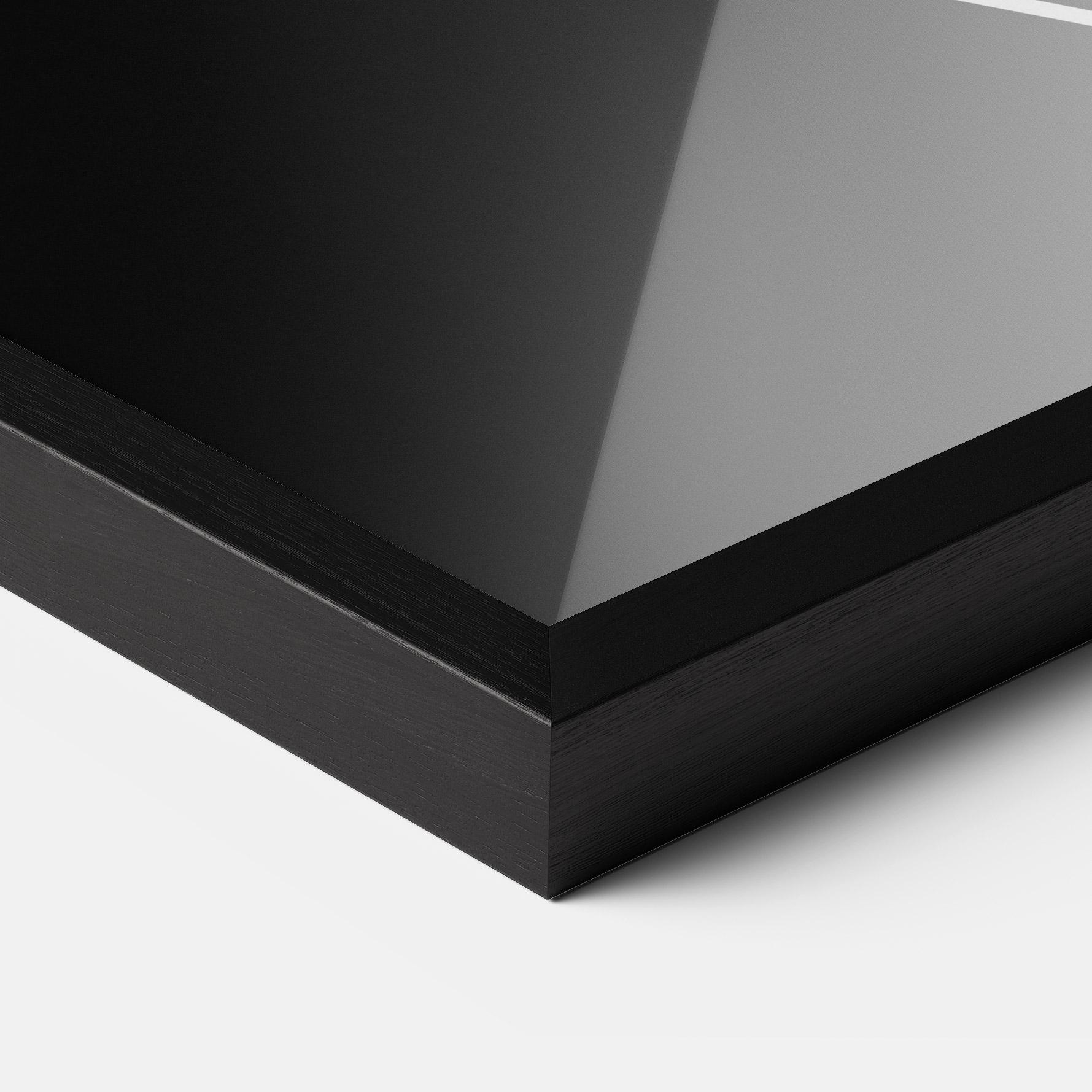 Gerahmte Poster Dark Wolf Skull mockup 3